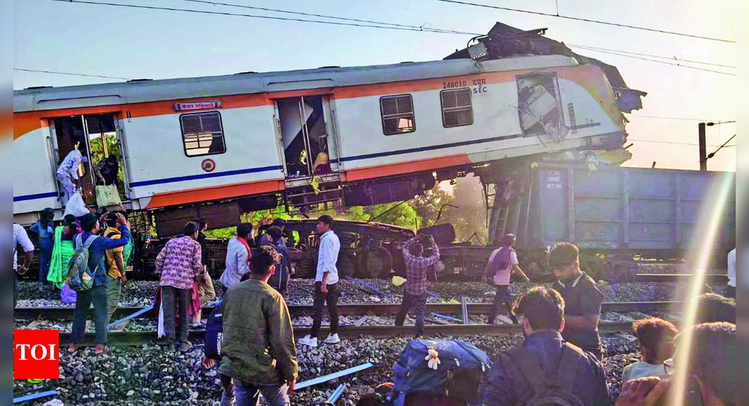 8 killed, 17 hurt as train hits cargo rake in Chhattisgarh | India News