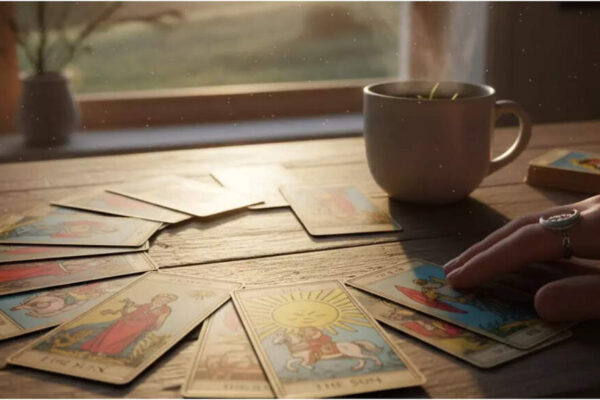 Morning pull, mindful start: Using tarot to set daily intentions