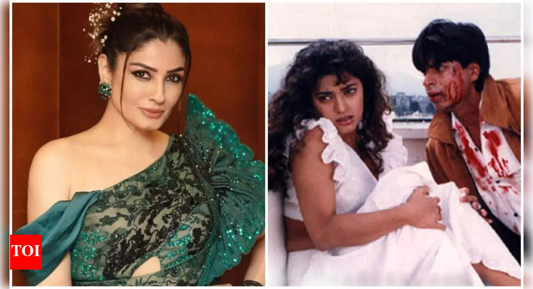 Raveena Tandon reveals she turned down Juhi Chawla’s role in Shah Rukh Khan’s Darr due to uncomfortable scenes, ‘I will not wear a swimming costume’ |