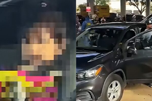 Watch: Armed US immigration agents drive off with toddler in car; father detained in raid