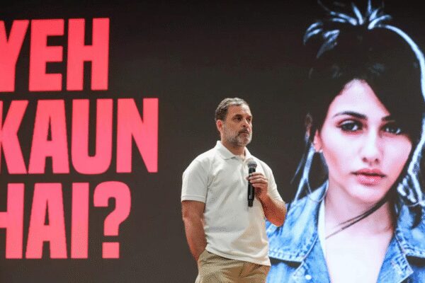 A Brazilian model, Larissa, expressed shock after her photograph appeared multiple times in Haryana’s voter list, a claim highlighted by Rahul Gandhi alleging widespread voter fraud. Gandhi presented evidence of a single foreign model’s image being used for various Indian names, questioning the integrity of the electoral rolls. The Congress leader asserted that approximately 25 lakh voter records were manipulated. Rahul Gandhi said Brazilian model voted 22 times in Haryana in 2024. NEW DELHI: A Brazilian model named Larissa reacted after discovering that her photograph was allegedly used multiple times in the Haryana voter list — a claim highlighted by Congress leader Rahul Gandhi while alleging large-scale voter fraud in the 2024 Haryana Assembly elections. In a video reaction, Larissa said, “Guys, I’m gonna tell you a joke — it’s too horrible! They’re using an old picture of me for elections in India, showing me as Indian. What a mess! A reporter even reached out to my workplace for an interview. I couldn’t believe it when a friend sent me the photo again.”’Seema, Sweety, Saraswati’: Rahul Gandhi’s Sensational ‘Vote Chori’ Claim In Haryana Rahul, addressing a press conference at the Congress headquarters on Wednesday, unveiled what he called the ‘H-Files’, alleging that one in eight voters in Haryana were fake. He claimed that around 25 lakh voter records were either duplicate, non-existent, or manipulated.During the briefing, the leader of opposition of Lok Sabha displayed a section of a voter list showing the same woman’s photograph used repeatedly under different names — including Seema, Sweety, Saraswati, Rashmi, and Vilma. “Who is this lady? Where does she come from?” he asked, before asserting that the woman was not Indian but a Brazilian model whose stock photograph had been misused.The Congress also posted the image on X, saying, “A Brazilian citizen, Matheus Ferroro’s photo, has been used 22 times in Haryana under different names — from Sweety to Saraswati.”Rahul alleged that 1 in 8 voters in Haryana are fake, claiming large-scale voter fraud and pointing to unexplained differences between postal and booth votes. “We have crystal clear proof that 25 lakh voters (in Haryana) are fake, that they either don’t exist or they are duplicate or are designed in a way for anybody to vote…1 in 8 voters in Haryana are fake, that’s 12.5%.”Rahul claimed that a plan was set in motion to turn a predicted Congress win into a loss and also urged young voters to pay attention, citing claims backed by strong evidence. “All (exit) polls pointed to a Congress victory (in Haryana). The other thing that was surprising to us was that, for the first time in Haryana’s electoral history, postal votes differed from the actual voting. This had never happened in Haryana before. So, we thought, ‘Let’s go into the details.’ When I first saw this information, I struggled to believe it. I was in shock. I told the team to cross-check multiple times,” he said.”I want the young people, GenZ of India to understand this clearly because this is about your future…I am questioning the EC and the democratic process in India, so I am doing it with 100% proof. We are pretty sure that a plan was put in motion to convert Congress’ landslide victory into a loss…Please note the smile on his face (CM Nayab Saini) and notice the ‘vyavastha’ that he is talking about. This is 2 days after election when everybody is saying that the Congress is sweeping the elections,” he said.Rahul’s Hydrogen bomb is just a small cracker: BJPHaryana chief minister Nayab Singh Saini hit back, dismissing the charges, saying, “Rahul Gandhi is doing the work of misleading the nation. The way Congress has become agenda-less, they are misleading the nation by spreading lies.”Union minister Kiren Rijiju also ridiculed Rahul’s allegations and said, “Why doesn’t his atom bomb ever explode? Rahul Gandhi says that the atom bomb is going to explode, but why doesn’t his atom bomb ever explode? He doesn’t take any subject seriously and even says that a hydrogen bomb will explode.”Maharashtra CM Devendra Fadnavis says, “What Rahul Gandhi called a ‘Hydrogen bomb’ was not a bomb at all. It was just a small cracker. It had no noise or energy. Rahul Gandhi is now pursuing an agenda to not let democracy function properly. Rahul Gandhi’s agenda matches the agenda of external forces. All these external forces are striving to erode faith in India’s democracy and the Indian Constitution. These external forces are creating a false atmosphere and narrative that calls into question the various institutions created by the Indian Constitution. Rahul Gandhi is fueling this narrative. What could be more tragic than this? While Rahul Gandhi attempts to view our army through caste lines, I don’t understand who he is working for. He raises a question mark on the army, the Constitution and the system established by the Constitution’s institutions. Whose agenda is Rahul Gandhi pursuing?”About the AuthorTOI News DeskThe TOI News Desk comprises a dedicated and tireless team of journalists who operate around the clock to deliver the most current and comprehensive news and updates to the readers of The Times of India worldwide. With an unwavering commitment to excellence in journalism, our team is at the forefront of gathering, verifying, and presenting breaking news, in-depth analysis, and insightful reports on a wide range of topics. The TOI News Desk is your trusted source for staying informed and connected to the ever-evolving global landscape, ensuring that our readers are equipped with the latest developments that matter most.”Read MoreEnd of ArticleFollow Us On Social MediaVideosIndia’s Women World Cup Heroes Meet PM Modi, Ask About His Radiant Skin, Get Epic ‘25 Years’ AnswerPakistan’s Defence Minister Khawaja Asif Threatens War Against Taliban On Eve Of Afghan Peace TalksLalu Yadav, Family Cast Votes as First Phase of Bihar Polling Gets Underway“7-8 Planes Down…” Trump Repeats Ceasefire Claims On India-Pak War‘Warning To Trump & Racist MAGA Ahead Of 2026 Midterms’: Ex-Diplomat On Mamdani’s NYC Mayoral WinBangladesh Govt Halts Zakir Naik’s Entry, Says ‘Will Allow After Elections’Civic Woes, Star Candidate And High-Stakes Contest: Ground Report From Chapra Ahead Of Bihar PollsBihar Polls: RJD Gains Ground in Sitamarhi as Locals Voice Frustration Over Jobs and GovernanceMumbai Fraudster Claimed BARC Link, Tried Selling Lithium Reactor Blueprints To Iranian Firms‘BJP Abuses Nehru but US Mayor Quotes Him’: Priyanka Hits Back at NDA’s ‘Dynasty Politics’ Charge123 Photostories  Brain health expert ranks 10 foods for a sharp mind, and the right way to add them to our dietMeet the actress who once earned Rs 30 selling coffee and is now worth Rs 200 crore with five National Awards to her nameSitting at your desk all day? 7 best exercises to sneak into your hectic workdaySitting too long? 3 exercises to keep your hips strong and pain-freeIndia’s next rail revolution: Vande Bharat Sleeper touches 180 km/h in stunning trial runWhy sunrise is the most sacred time for prayer across culturesRegularly drink alcohol? Add these 3 supplements to protect the liver, says fitness expertMelatonin linked to 90% higher risk of heart failure: 7 natural sleep remedies to try instead5 Japanese techniques to sharpen the brain and boost memory naturallyFun facts about fish: From ocean riches to everyday superfoods123Hot PicksStock market holidayBank HolidayBihar Election 2025Gold rate todaySilver rate todayPublic Holidays NovemberBank Holidays NovemberTop TrendingShane Bieber WifeBlue Jays Wives Emotional WivesGhazala Firdous HashmiFake Online TradingMLB World Series ChampionsMath Problem Solving StrategiesBengaluru AirportSaudi Arabia Makkah Grand MosqueVanessa BryantCarolina Panthers