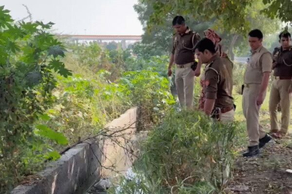 Noida horror: Woman’s headless body with severed hands found floating in drain near Sector 82