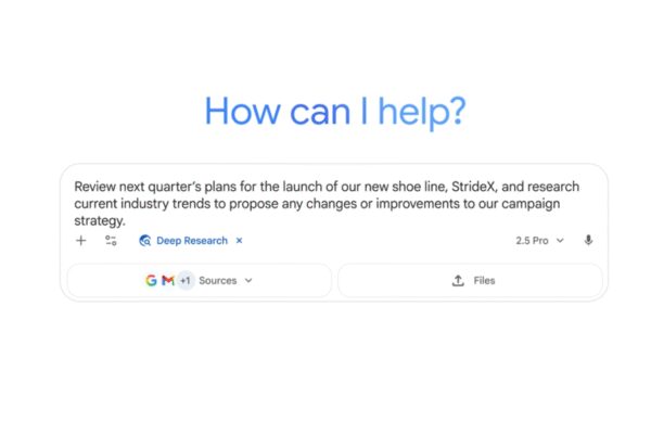 Google updates Gemini’s Deep Research mode to scan Gmail, Drive, and Chat for AI research reports