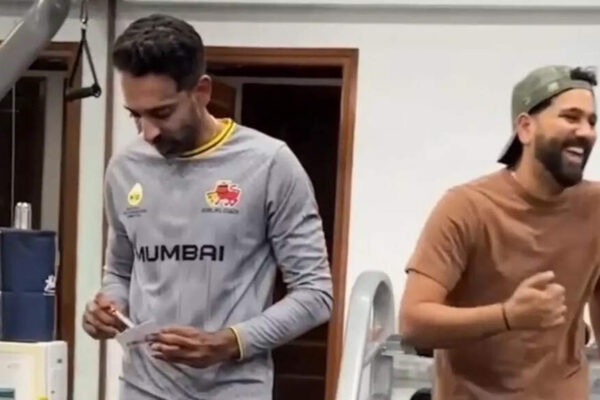 Rohit Sharma turns prankster, surprises former India pacer – Watch | Cricket News