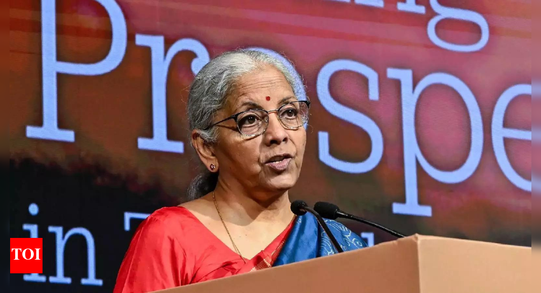 Work on to create large banks: Finance minister Nirmala Sitharaman