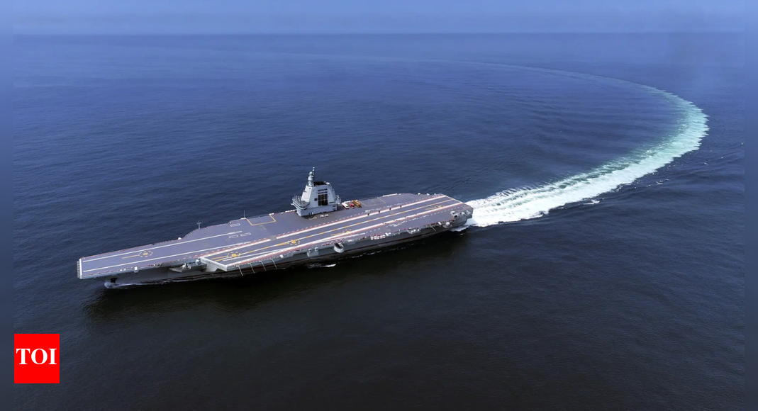 China’s third aircraft carrier enters service