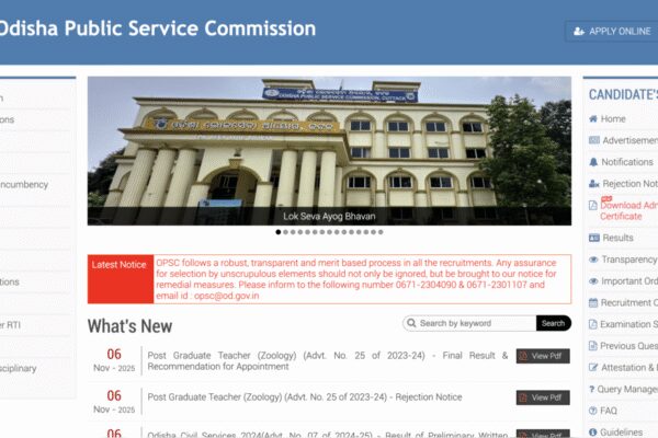 OPSC OCS Prelims result 2025 declared at opsc.gov.in: Check direct link to download merit list