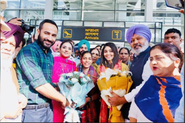World Cup-winning women’s cricket team members Amanjot Kaur and Harleen Deol were welcomed with sweets and beats of the dhol by their families and top leaders of Punjab’s ruling Aam Aadmi Party (AAP) as they landed at their home base here on Friday. The Harmanpreet Kaur-led side scripted a defining moment for Indian women’s cricket by winning its maiden global title — the 50-over World Cup — with a 52-run victory over South Africa in the final in Navi Mumbai on Sunday. Punjab’s Finance Minister Harpal Singh Cheema and AAP MP Gurmeet Singh Meet Hayer were among the ruling party leaders present at the airport to receive the two players and accord them a grand welcome. The family members of the two players and several fans were also present, eagerly waiting for their arrival. Soon after they came out of the airport, Cheema and Hayer offered the two players sweets and honoured them by presenting shawls. Speaking to reporters, Amanjot said, “This victory is of entire India, entire Punjab.”  She also said that the team members did not sleep after the semi-final win over mighty Australia. “Later, on the day of the (final) victory too, we did not sleep,” she said. Deol said her family always supported her dreams. “Girls can bring laurels when given freedom and opportunity. My family always supported me. I want to give a message to parents that give freedom to your daughters … I want to tell girls that they must follow their passion and work hard,” Deol said. “We had belief that we will do well and lift the Cup”. Hayer, who earlier also served as Sports Minister in the AAP government in Punjab before contesting last year’s Lok Sabha polls, said the state government has a sports-friendly approach. Minister Harpal Singh Cheema said, “On behalf of the Punjab government, I welcome all the daughters, they are making us proud. The daughters are bringing laurels in other sports too at various international competitions”. Amanjot’s cousin Satwinder Kaur, meanwhile, recalled the time when the cricketer used to play with boys. “She also broke many window panes in the neighbourhood while she used to play…The family supported her throughout to excel in life,” she said excitedly. The family members also danced to the beats of ‘dhol’. Later, the two players headed for their homes in an open vehicle, with their family members, Minister Harpal Cheema and some others accompanying them. On Wednesday, Prime Minister Narendra Modi had met the team at his residence and lauded the players for their remarkable resilience and comeback after enduring a tough phase marked by three consecutive defeats. In lighter vein, Modi also spoke about Amanjot’s juggling catch in the final. PTIEnd of ArticleFollow Us On Social MediaVideosIndia’s MBBS Student Ajit Singh From Rajasthan, Missing for Last 19 Days, Found Dead In Russian DamFAA Grounds America: How The US Flight Cuts Could Derail Indian Travel Plans This Holiday SeasonMassive ATC System Breakdown At Delhi Airport Disrupts Flights; Airlines Urge Patience And CareSupreme Court Directs Dogs Be Shifted From Schools, Bus Stands To Shelters; Petitioner Breaks DownPM Modi Calls Vande Mataram A ‘Mantra Of Unity And Courage’ As The Song Completes 150 YearsFrance Backs India’s AI Vision: Anne Bouverot Lauds New Delhi’s Balance Between Innovation, EthicsEight Jets, Not Seven, Shot Down: Donald Trump Adds Fresh Twist to His India-Pak Ceasefire ClaimsDonald Trump Calls PM Modi A ‘Great Friend’, Says India Visit ‘Could Be’ Next Year Amid Talks’Unemployability’: Is India Sitting On Ticking Time Bomb Of Unemployment? Expert’s Big Reveal’Mungerilal Ke Sapne’: BJP’s Sunil Pintu Takes Dig At RJD-Cong, Exudes Confidence Of Sitamarhi Win123Photostories7 yellow-coloured snakes around the worldVicky Kaushal and Katrina Kaif welcome a baby boy: A look back at their dreamy weddingBageshwar Dham travel guide: How to get a token and meet Dhirendra Krishna ShastriBigg Boss Malayalam 7: Check out Akbar Khan’s stunning weekend looksNot breast cancer or lung cancer — THIS cancer is rapidly growing in young adults: Early signs you SHOULDN’T ignore6 trends shaping jobs in 2025 that every young professional should knowHow To Attract Your Partner As Per Your Date of BirthKatrina Kaif, Vicky Kaushal welcome baby boy: A look at the announcement poster and other celebrity parents’ baby reveal postsBigg Boss Malayalam 7: Unmissable looks of Top 7 contestant AdhilaInside Ahmedabad’s Rs 500-crore smart streetlight revolution: How one click will control 2 lakh poles123Hot PicksStock market holidayBank HolidayBihar Election 2025Gold rate todaySilver rate todayPublic Holidays NovemberBank Holidays NovemberTop TrendingMarshawn Kneeland Cause of DeathJoe AlwynSerena WilliamsNovak DjokovicNick Kyrgios vs Aryna SabalenkaWho is CatalinaWho is Sean DunnKash Patel GirlfriendWWE Smackdown PreviewVirginia Teacher Shot Dead