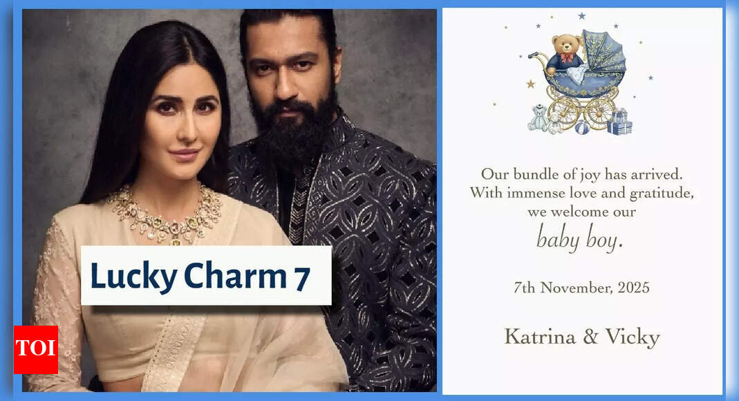 Katrina Kaif, Vicky Kaushal welcome a baby boy on November 7: Astrologers and numerologists decode the lucky number 7 connection in the couple’s destiny |