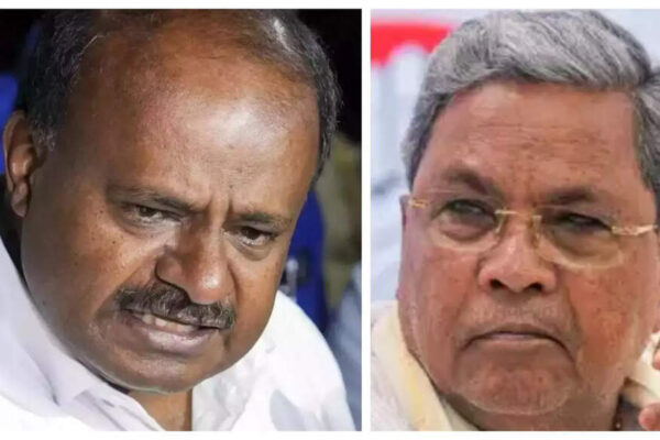 Union Minister HD Kumaraswamy has dismissed rumors of a leadership change in Karnataka, stating it’s not easy for Congress to replace Chief Minister Siddaramaiah. He described Siddaramaiah as a capable leader, having known him from his JD(S) days. Kumaraswamy also commented on Deputy CM DK Shivakumar’s aspirations, suggesting his ambitions are a matter between him and God. HD Kumaraswamy; Siddaramaiah NEW DELHI: Union minister and former Karnataka chief minister HD Kumaraswamy on Friday dismissed speculation about a possible change of guard in the southern state, asserting that it would not be “easy” for the ruling Congress to replace incumbent chief minister Siddaramaiah. “There will be no chief minister change in Karnataka as is being speculated. It is not easy for the Congress party to remove him,” Kumaraswamy told reporters in Bengaluru, according to news agency PTI.Explosives Found Near Karnataka CM Siddaramaiah’s Event Venue In Bengaluru, Major Attack Foiled The Janata Dal (Secular) leader described the Congress stalwart as a “capable leader,” noting that he knows this well since Siddaramaiah had earlier been part of the JD(S). “He (Siddaramaiah) was with us earlier; others don’t know what he is. As he was with us earlier, we know what he is capable of doing,” Kumaraswamy said.Rumours of a leadership change have been circulating in Karnataka, with some suggesting it could happen after November 20 — the halfway mark of the Congress government’s five-year term that began in May 2023 — a period some political observers have dubbed the “November Revolution.” “I don’t have any belief in revolutions. Discussions have been going on about a revolution, but there will be none in my opinion,” Kumaraswamy remarked. When asked about deputy chief minister and state Congress chief DK Shivakumar’s chances of succeeding Siddaramaiah, Kumaraswamy took a swipe, saying, “He (Shivakumar) discusses with God every day about when he will be made the chief minister. It is between him and God.”Reacting to Shivakumar’s statement that a “revolution” would happen only in 2028 “when the Congress returns to power again,” Kumaraswamy added, “Many in this state in the past have said they will be chief minister or in power for the next ten or twenty years. You have seen what happened to them. Let’s see what happens.” Siddaramaiah, who joined the Congress in 2006 after being expelled from the JD(S) led by former Prime Minister HD Deve Gowda, has recently reiterated that he intends to serve the full five-year term, subject to the Congress high command’s “decision.”About the AuthorTOI News DeskThe TOI News Desk comprises a dedicated and tireless team of journalists who operate around the clock to deliver the most current and comprehensive news and updates to the readers of The Times of India worldwide. With an unwavering commitment to excellence in journalism, our team is at the forefront of gathering, verifying, and presenting breaking news, in-depth analysis, and insightful reports on a wide range of topics. The TOI News Desk is your trusted source for staying informed and connected to the ever-evolving global landscape, ensuring that our readers are equipped with the latest developments that matter most.”Read MoreEnd of ArticleFollow Us On Social MediaVideos‘Apaharan Department’: Amit Shah Slams Tejashwi Yadav At Jamui Rally, Raises ‘Jungle Raj’ SpectrePakistan Cries Foul At UNSC As India Holds Indus Waters Treaty In Abeyance Over Pahalgam AttackIndia’s MBBS Student Ajit Singh From Rajasthan, Missing for Last 19 Days, Found Dead In Russian DamFAA Grounds America: How The US Flight Cuts Could Derail Indian Travel Plans This Holiday SeasonMassive ATC System Breakdown At Delhi Airport Disrupts Flights; Airlines Urge Patience And CareSupreme Court Directs Dogs Be Shifted From Schools, Bus Stands To Shelters; Petitioner Breaks DownPM Modi Calls Vande Mataram A ‘Mantra Of Unity And Courage’ As The Song Completes 150 YearsFrance Backs India’s AI Vision: Anne Bouverot Lauds New Delhi’s Balance Between Innovation, EthicsEight Jets, Not Seven, Shot Down: Donald Trump Adds Fresh Twist to His India-Pak Ceasefire ClaimsDonald Trump Calls PM Modi A ‘Great Friend’, Says India Visit ‘Could Be’ Next Year Amid Talks123PhotostoriesCopper, silver or brass: Which metal glass is actually healthier to drink from?Millie Bobby Brown to Raveena Tandon: 5 best celebrity looks of the dayStories from Bollywood where one heart loved and waited in silenceFrom Neil Bhatt and Aishwarya Sharma heading for a divorce to Dipika Kakar sharing details about her cancer diagnosis – Top TV newsTake fashion cues from Bigg Boss Malayalam 7 fame Aryan Kathuria’s weekend looks in the showBright and beautiful: 7 yellow-coloured snakes from around the worldVicky Kaushal and Katrina Kaif welcome a baby boy: A look back at their dreamy weddingBageshwar Dham travel guide: How to get a token and meet Dhirendra Krishna ShastriBigg Boss Malayalam 7: Check out Akbar Khan’s stunning weekend looksNot breast cancer or lung cancer — THIS cancer is rapidly growing in young adults: Early signs you SHOULDN’T ignore123Hot PicksStock market holidayBank HolidayBihar Election 2025Gold rate todaySilver rate todayPublic Holidays NovemberBank Holidays NovemberTop TrendingMarshawn Kneeland Cause of DeathJoe AlwynSerena WilliamsNovak DjokovicNick Kyrgios vs Aryna SabalenkaWho is CatalinaWho is Sean DunnKash Patel GirlfriendWWE Smackdown PreviewVirginia Teacher Shot Dead