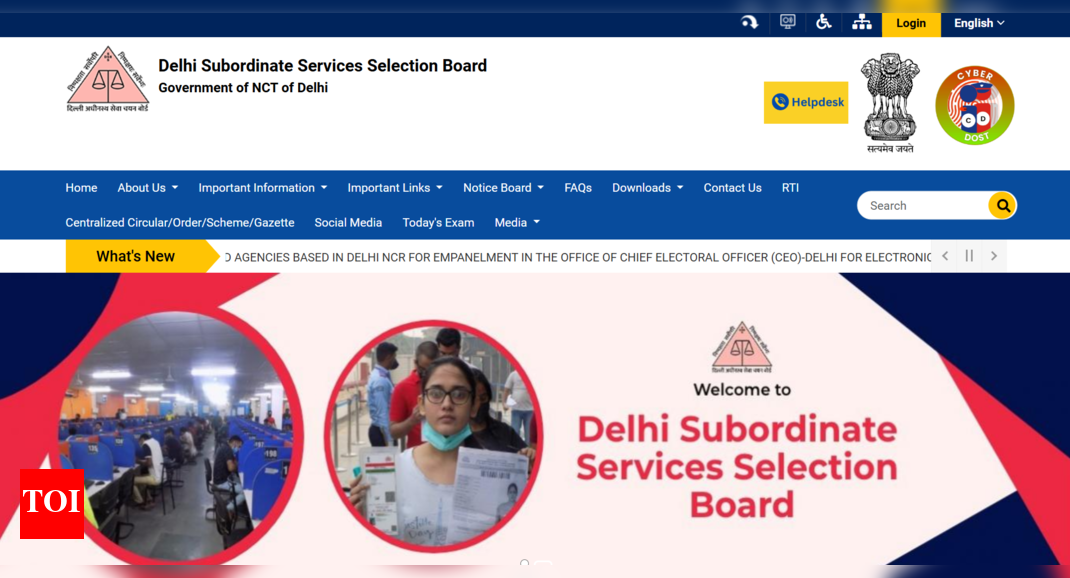 DSSSB Teacher registration window 2025 closing today: Check direct link to apply for over 5000 posts here