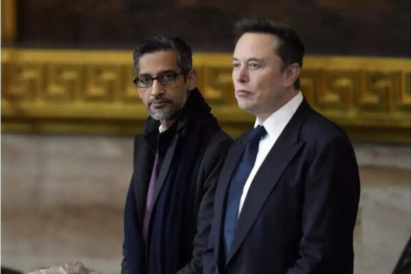 Google CEO Sundar Pichai praises SpaceX’s launch technology, Elon Musk replies: ‘All done without AI…’