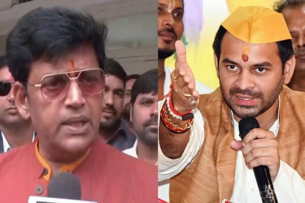 ‘We are on same page’: Tej Pratap meets Ravi Kishan at airport – will he join NDA? | India News