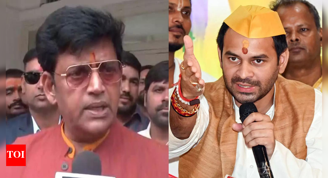 ‘We are on same page’: Tej Pratap meets Ravi Kishan at airport – will he join NDA? | India News