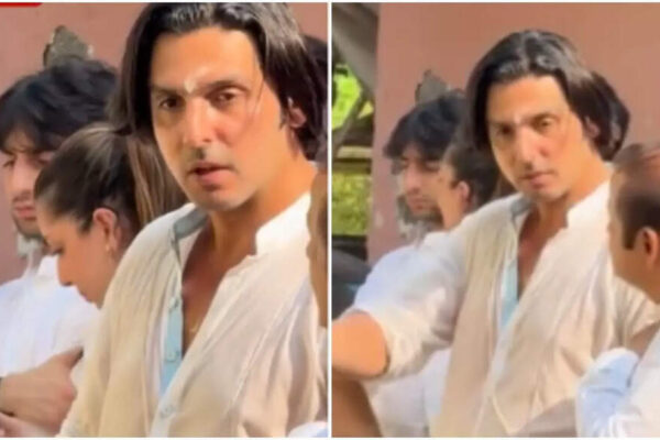 Zarine Khan funeral: Zayed Khan fights back tears as he performs mother’s last rites