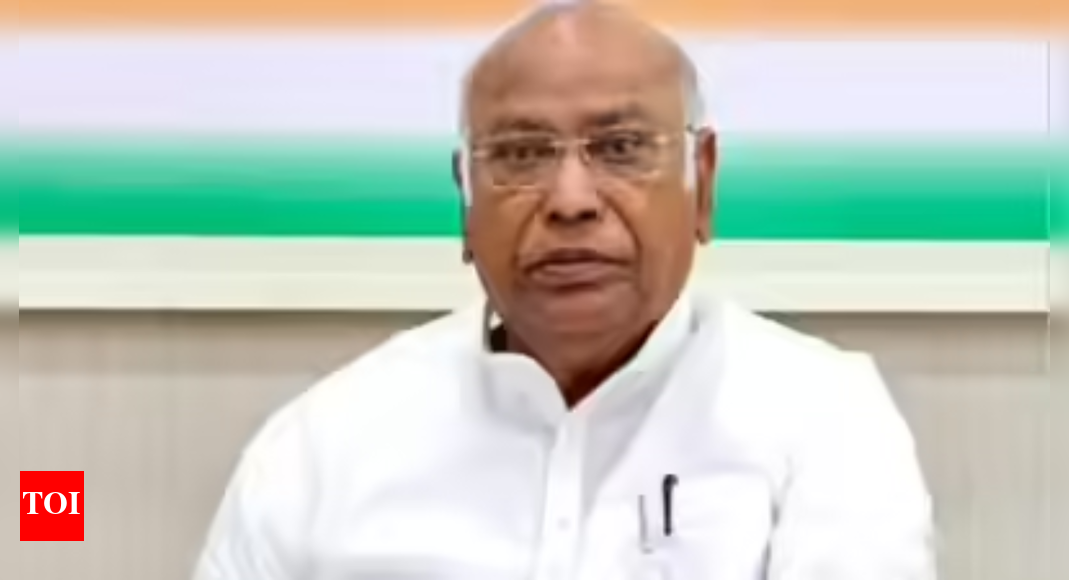 NEW DELHI: Terming Congress the “proud flagbearer” of the national song, Congress chief Mallikarjun Kharge Friday said ‘Vande Mataram’, which was first publicly sung by Rabindranath Tagore at Congress session in 1896, awakened the collective soul of the nation and became the rallying cry for the freedom struggle. He alleged RSS never accepted the song and has stuck to its “Namaste Sada Vatsale” despite the national song’s universal reverence. Kharge said the song echoed across the land from the Partition of Bengal in 1905 to the last breaths of the country’s brave revolutionaries, and terrified the British into banning it. PM Modi Calls Vande Mataram A ‘Mantra Of Unity And Courage’ As The Song Completes 150 YearsHe recalled that Mahatma Gandhi in 1915 wrote that ‘Vande Mataram’ had become the “most powerful battle cry among Hindus and Musalmans of Bengal during the Partition days”, while Jawaharlal Nehru said in 1938 that “for more than 30 years now, the song is related directly to Indian nationalism.” Kharge claimed the UP assembly started reciting ‘Vande Mataram’ in 1937. Party spokesman Jairam Ramesh said Sabyasachi Bhattacharya’s definitive biography of ‘Vande Mataram’ gives the background to the CWC resolution of Oct 29, 1937, which adopted ‘Vande Mataram’.End of ArticleFollow Us On Social MediaVideosMEA Assures Full Support For Major Vikrant Jaitley Detained In UAE; Consular Access Provided‘Islamic Bomb’: Ex-CIA Officer Reveals What Drove Pakistan To Build Nukes, Big Claim On Indira GovtMEA’s Measured Response After Donald Trump Says He Could Meet PM Modi During India Visit Next Year‘Do Not Like MLA, But…’: Gaya Voters Face ‘Nitish’ Dilemma, Reveal Bihar Poll MoodIndia Exposes Pakistan’s Nuclear Lies After Donald Trump’s Claim On Underground Tests Stunned WorldRahul Gandhi Accuses PM Modi, Amit Shah, EC Of Stealing Elections, Claims Multiple Polls Manipulated‘Apaharan Department’: Amit Shah Slams Tejashwi Yadav At Jamui Rally, Raises ‘Jungle Raj’ SpectrePakistan Cries Foul At UNSC As India Holds Indus Waters Treaty In Abeyance Over Pahalgam AttackIndia’s MBBS Student Ajit Singh From Rajasthan, Missing for Last 19 Days, Found Dead In Russian DamFAA Grounds America: How The US Flight Cuts Could Derail Indian Travel Plans This Holiday Season123Photostories5 smallest and cutest snakes found in the wild5 trending diamond engagement rings everyone’s talking about in 2025Bollywood tales of love that challenged tradition and still triumphed4 common foods to combine with sesame seeds for better nutrition during wintersBigg Boss 19: From Amaal Mallik’s controversial remarks against contestants to Salman Khan being called biased: Daboo Malik breaks silence on his son’s journey and experiencesReverse fatty liver naturally in 90 days: Here are 3 things to focus onWhy is the 11:11 phenomenon considered lucky, and what are its benefits5 incredible animals found on Earth that can survive the harsh conditions of space8 types of bharta or chokha that can elevate any meal’PK’, ‘Munna Bhai’ to ‘Jagga Jasoos’: Bollywood sequels that were promised but never made till date123Hot PicksStock market holidayBank HolidayBihar Election 2025Gold rate todaySilver rate todayPublic Holidays NovemberBank Holidays NovemberTop TrendingMarshawn Kneeland Cause of DeathTom BradyNHL Trade RumorsAJ BrownGM Kyle DubasWho is CatalinaBoston Celtics vs Orlando MagicKayla NicoleRyan O ReillyPatrick Kane