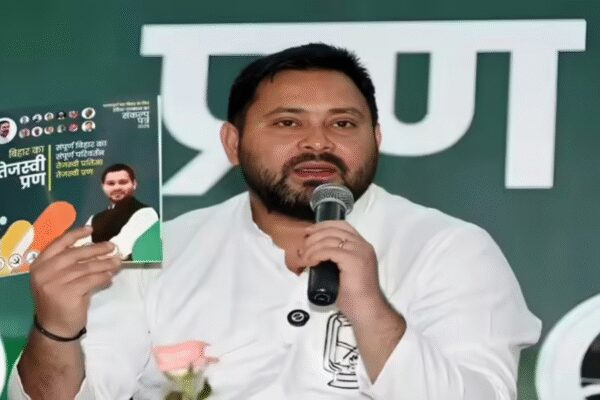 PATNA: RJD’s Tejashwi Yadav, who is opposition alliance’s CM face in Bihar polls, said on Friday BJP is “scared of a 37-year-old youth” and has deployed 30 helicopters to counter him.The star campaigner of Mahagathbandhan, who addressed 18 election rallies during the day, described himself “unstoppable” and declared that neither PM Modi nor any NDA minister could stop him from forming the next govt.‘Do Not Like MLA, But…’: Gaya Voters Face ‘Nitish’ Dilemma, Reveal Bihar Poll Mood”Modi ji has fielded scores of party functionaries for the campaign, hiring 30 helicopters,” he said at a rally at Belhar in Banka district, adding, “A Bihari is proving to be stronger than all.”Yadav, who has already served as deputy CM twice, also sought to play the “son-of-the-soil” card. “Bihar cannot be run by outsiders. Only the son of the soil will govern here,” he said, urging the youth to give him a chance to free the state from unemployment and migration. “You gave 20 years to NDA. Give me just 20 months to set things right,” he said.At another rally in Araria, Tejashwi alleged that voting in RJD-dominated areas was being “deliberately slowed down” through the use of defective EVMs. “The local administration is deliberately slowing down voting. So, you have to stay alert,” he said.He interacted with women and panchayat representatives from 40 seats.About the AuthorManoj ChaurasiaManoj Chaurasia is a senior political journalist having experience of working for top national and international media in a career spanning over 25 years. He loves writing political, offbeat and human-interest stories.Read MoreEnd of ArticleFollow Us On Social MediaVideosMEA Assures Full Support For Major Vikrant Jaitley Detained In UAE; Consular Access Provided‘Islamic Bomb’: Ex-CIA Officer Reveals What Drove Pakistan To Build Nukes, Big Claim On Indira GovtMEA’s Measured Response After Donald Trump Says He Could Meet PM Modi During India Visit Next Year‘Do Not Like MLA, But…’: Gaya Voters Face ‘Nitish’ Dilemma, Reveal Bihar Poll MoodIndia Exposes Pakistan’s Nuclear Lies After Donald Trump’s Claim On Underground Tests Stunned WorldRahul Gandhi Accuses PM Modi, Amit Shah, EC Of Stealing Elections, Claims Multiple Polls Manipulated‘Apaharan Department’: Amit Shah Slams Tejashwi Yadav At Jamui Rally, Raises ‘Jungle Raj’ SpectrePakistan Cries Foul At UNSC As India Holds Indus Waters Treaty In Abeyance Over Pahalgam AttackIndia’s MBBS Student Ajit Singh From Rajasthan, Missing for Last 19 Days, Found Dead In Russian DamFAA Grounds America: How The US Flight Cuts Could Derail Indian Travel Plans This Holiday Season123Photostories5 trending diamond engagement rings everyone’s talking about in 2025Bollywood tales of love that challenged tradition and still triumphed4 common foods to combine with sesame seeds for better nutrition during wintersBigg Boss 19: From Amaal Mallik’s controversial remarks against contestants to Salman Khan being called biased: Daboo Malik breaks silence on his son’s journey and experiencesReverse fatty liver naturally in 90 days: Here are 3 things to focus onWhy is the 11:11 phenomenon considered lucky, and what are its benefits5 incredible animals found on Earth that can survive the harsh conditions of space8 types of bharta or chokha that can elevate any meal’PK’, ‘Munna Bhai’ to ‘Jagga Jasoos’: Bollywood sequels that were promised but never made till dateWhy Abhishek and Amitabh Bachchan wear two watches: The emotional tradition the Bachchans still follow123Hot PicksStock market holidayBank HolidayBihar Election 2025Gold rate todaySilver rate todayPublic Holidays NovemberBank Holidays NovemberTop TrendingMarshawn Kneeland Cause of DeathTom BradyNHL Trade RumorsAJ BrownGM Kyle DubasWho is CatalinaBoston Celtics vs Orlando MagicKayla NicoleRyan O ReillyPatrick Kane