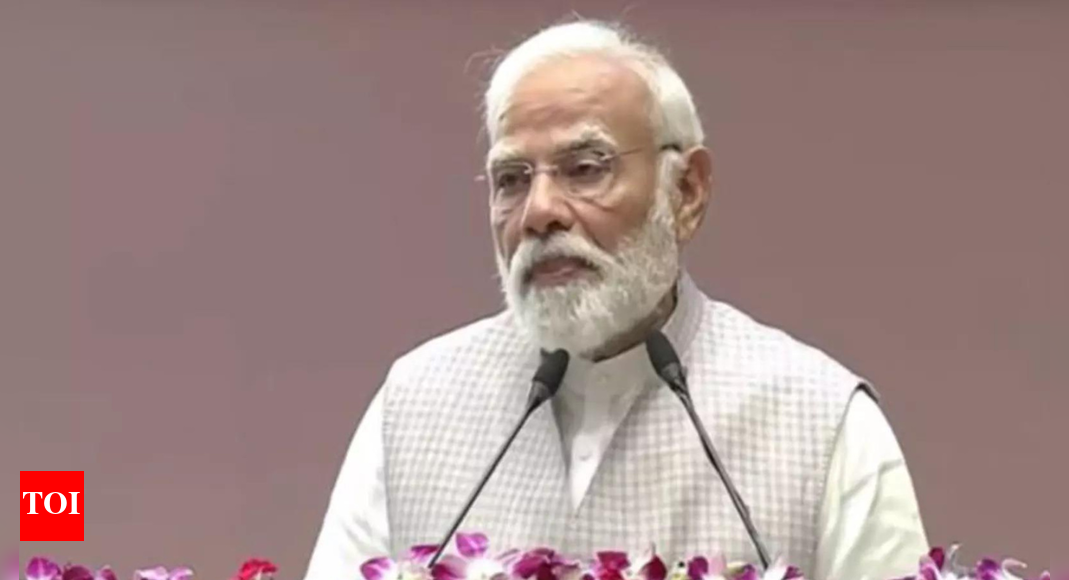 Prime Minister Narendra Modi emphasized that ‘ease of justice’ is crucial for ease of living and doing business, ensuring accessibility for all citizens. He highlighted the government’s efforts in faster, inclusive justice delivery through Lok Adalats and the legal aid defence counsel system, resolving millions of disputes and aiding marginalized sections. PM Modi addressing the event (ANI) NEW DELHI: Prime Minister Narendra Modi on Saturday said that ensuring the “ease of justice” is essential for achieving both ease of living and ease of doing business, emphasising that justice must be accessible to every citizen, irrespective of social or financial background.Speaking at the national conference on strengthening legal aid delivery mechanisms organised by the national legal services authority (NALSA) at the Supreme Court, Modi said the government has taken several steps to make justice delivery faster and more inclusive in recent years and will further accelerate the process.“Justice must be available to everyone; ease of justice is a must to ensure ease of living and ease of doing business,” the Prime Minister said. Adding, “we have taken several steps to improve ease of justice in recent years; we’ll further accelerate this process.”Highlighting the importance of legal aid and dispute resolution, PM Modi said, “legal aid plays a vital role in ensuring that justice is accessible to all. I am satisfied that today, through Lok Adalats and pre-litigation settlements, millions of disputes are being resolved quickly, amicably, and at low cost. Under the legal aid defence counsel system initiated by the government of India, nearly 800,000 criminal cases have been resolved in just three years.”He added that these initiatives have helped deliver justice to the “poor, Dalits, oppressed, exploited, and deprived sections of the country.”Stressing that social justice can only be achieved when justice reaches everyone, PM noted that the “language of law should be one that is understood by those seeking justice.” He said judgments and legal documents should be made available in local languages and commended the Supreme Court for taking significant steps in this direction, “when people understand law in their own language, it leads to better compliance and fewer lawsuits,” he said.The Prime Minister also launched the community mediation training module prepared by NALSA, noting that mediation has “always been a part of our civilisation” and that the new mediation act reflects India’s long-standing tradition of amicable dispute resolution in a modern form.He further underlined the role of technology in expanding access to justice, describing the e-Courts Project as a key example of how digital tools are improving inclusion and efficiency in the legal system.The two-day NALSA conference will deliberate on key components of India’s legal aid architecture, including the legal aid defence counsel system, para-legal volunteers, permanent Lok Adalats, and financial management of legal services institutions. (With inputs from agencies)About the AuthorTOI News DeskThe TOI News Desk comprises a dedicated and tireless team of journalists who operate around the clock to deliver the most current and comprehensive news and updates to the readers of The Times of India worldwide. With an unwavering commitment to excellence in journalism, our team is at the forefront of gathering, verifying, and presenting breaking news, in-depth analysis, and insightful reports on a wide range of topics. The TOI News Desk is your trusted source for staying informed and connected to the ever-evolving global landscape, ensuring that our readers are equipped with the latest developments that matter most.”Read MoreEnd of ArticleFollow Us On Social MediaVideos‘Bulldozer Will Roll Over Corruption’: Yogi Adityanath’s Fierce Attack on RJD-Congress’Modi Runs Empire Of Fear, We’re Fighting Mahatma’s Battle’: Priyanka Gandhi Targets PM In BiharDeadlock Deepens: Afghanistan Calls Pakistan Irresponsible As Peace Talks Break Down Once AgainPM Modi’s ‘65-Volt Jhatka’ Jibe Rocks Bihar Rally, Mocks Rahul’s Pond Dive As ‘Doobne Ki Practice’From Canada To New Zealand, The World Sings Along As India’s National Song ‘Vande Mataram’ Turns 150CIA Whistleblower Confirms Pakistan’s F-16s Were Nuke-Capable, But US Hid The Truth From The WorldBangladesh: NCP Warns Of Political Violence Ahead Of First Polls Since Ex-PM Sheikh Hasina’s Ouster‘They Were Treated Badly’: Families of Indians Trapped in Myanmar Job Scam React, MEA Sounds WarningPM Modi Flags Off Four Vande Bharat Express Trains From Varanasi, Says ‘New India On Fast Track’Massive Fire Engulf Bengali Basti Near Rithala Metro, One Killed As Firefighters Battle Flames123Photostories3 Ayurveda-approved steam blends for blocked nose and scratchy throatBigg Boss Malayalam 7: Here’s everything about the top 5 finalists of the seasonBigg Boss 19: From an Age Gap of 9 Years to Their Love Story- All About Gaurav Khanna’s Wife Akanksha Chamola and Their RelationshipFrom ‘Delhi Crime Season 3’ to ‘Jurassic World Rebirth’: Upcoming week’s OTT releases12 deep-fried foods to enjoy with chai during the winter season10 flowers that mostly bloom in November‘English Vinglish’,‘Dil Dhadakne Do’ to ‘Kapoor & Sons’: When Bollywood broke the sanskaari mold and portrayed families as they really areAnanya Panday to Ariana Grande: 5 best looks of the day7 things one should not buy on SaturdaysManoj Bajpayee’s most iconic scenes from ‘The Family Man’ seasons123Hot PicksStock market holidayBank HolidayBihar Election 2025Gold rate todaySilver rate todayPublic Holidays NovemberBank Holidays NovemberTop TrendingMarshawn Kneeland Cause of DeathWWE Smackdown HighlightsJoe DavisShohei OhtaniGM Kyle DubasWho is CatalinaDwayne JohnsonBO Nix WifeNew Vande Bharat ExpressIndia World Cup Cash Prize