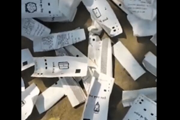 Bihar polls: VVPAT slips found on roadside; election official suspended, EC clarifies