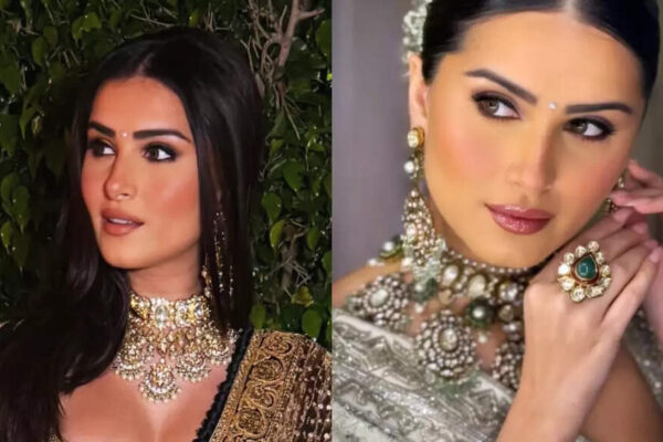 Black lehenga to dreamy ivory saree: Tara Sutaria’s wedding looks are pure perfection