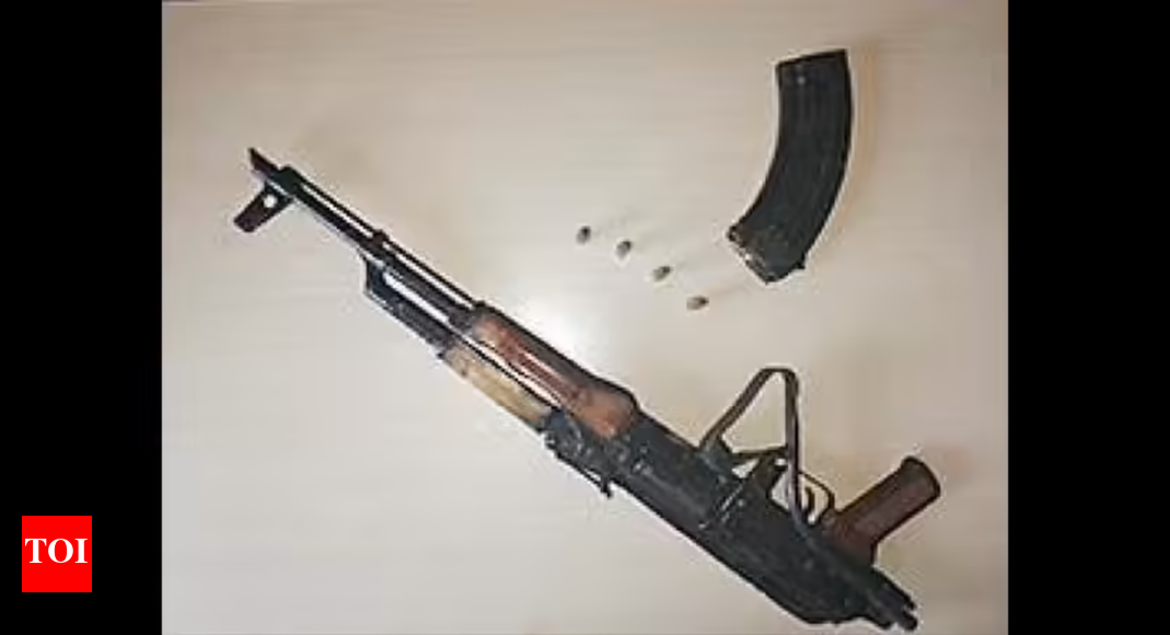 . SRINAGAR: J&K police seized an AK-47 rifle from the personal locker of a doctor once posted at government medical college in Anantnag during a search of the campus following his arrest Thursday for his alleged role in putting up posters supporting Pakistan-backed banned outfit Jaish-e-Mohammed in Srinagar.Dr Adeel Majeed Rather served at the college as a senior resident until October 24, 2024, and was employed at a private hospital in UP’s Saharanpur when he was arrested. Police sources said Saturday that the rifle was found during a sweep of the Anantnag campus in the presence of a magistrate. Officers have also gathered hospital access logs and CCTV footage.A Saharanpur court has granted a transit remand for the doctor’s transfer to J&K for questioning. Police sources said another doctor has been detained in the case.A case has been registered under Sections 7/25 of the Arms Act and multiple sections of UAPA. Senior officers declined comments, citing the ongoing investigation.End of ArticleFollow Us On Social MediaVideosPM Modi Highlights Legal Reforms, Stresses Need for Law in Local Languages‘Rallies Cancelled Due to Low Response’ Congress Responds to PM’s ‘Reject Katta Sarkar…’ RemarkMohsin Naqvi Cornered At ICC Meet In Dubai; Asia Cup Trophy Dispute Turns Into Diplomatic Face-Off‘Bulldozer Will Roll Over Corruption’: Yogi Adityanath’s Fierce Attack on RJD-Congress’Modi Runs Empire Of Fear, We’re Fighting Mahatma’s Battle’: Priyanka Gandhi Targets PM In BiharDeadlock Deepens: Afghanistan Calls Pakistan Irresponsible As Peace Talks Break Down Once AgainPM Modi’s ‘65-Volt Jhatka’ Jibe Rocks Bihar Rally, Mocks Rahul’s Pond Dive As ‘Doobne Ki Practice’From Canada To New Zealand, The World Sings Along As India’s National Song ‘Vande Mataram’ Turns 150CIA Whistleblower Confirms Pakistan’s F-16s Were Nuke-Capable, But US Hid The Truth From The WorldBangladesh: NCP Warns Of Political Violence Ahead Of First Polls Since Ex-PM Sheikh Hasina’s Ouster123Photostories5 unusual and weird creatures in the world9 avocado dishes from around the worldAditi Rao Hydari’s gold and floral bridal lehengas are taking over the internetThe only country in the world that begins with letter’Y’theShilpa Shetty’s 5 morning habits to boost weight loss and immunityGauranga Das reveals 3 crucial things every girl should think before marriageThe best nutrients to support sharp and healthy eyesightFrom Salman Khan to Amitabh Bachchan: India’s most loved television hostsFrom ‘Lakdi Ki Kaathi’ to ‘Chanda Hai Tu’: Bollywood songs that still keep the child in you aliveFrom the Netherlands to South Africa: 8 countries that have more than 1 capital123Hot PicksStock market holidayBank HolidayBihar Election 2025Gold rate todaySilver rate todayPublic Holidays NovemberBank Holidays NovemberTop TrendingMarshawn Kneeland Cause of DeathDonovan MitchellTravis KelceMicah ParsonsFortnite OG Butterfly Live EventWho is CatalinaNHL Injury UpdateBO Nix WifeNew Vande Bharat ExpressIndia World Cup Cash Prize