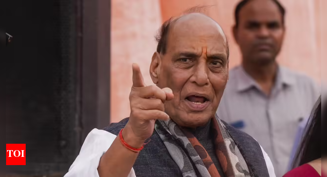 Rajnath Singh SASARAM/BHABUA/GAYA: Defence minister Rajnath Singh on Saturday accused Congress’s Rahul Gandhi of practising “divisive politics” under the guise of concern for marginalised communities and questioned his commitment to social justice. Addressing rallies in Sasaram and Bhabua, Singh said, “If Rahul is really concerned about SCs, STs or minority communities, he should have given the post of leader of opposition in Lok Sabha to someone from these communities.” Rejecting his allegation of “vote chori” in Bihar, Singh said, “If Rahul thinks votes are being stolen, he should file a complaint with EC. He is not doing that and is simply levelling false allegations against a constitutional body.” Singh also criticised Rahul’s remarks about reservations in the armed forces. End of ArticleFollow Us On Social MediaVideosPM Modi Highlights Legal Reforms, Stresses Need for Law in Local Languages‘Rallies Cancelled Due to Low Response’ Congress Responds to PM’s ‘Reject Katta Sarkar…’ RemarkMohsin Naqvi Cornered At ICC Meet In Dubai; Asia Cup Trophy Dispute Turns Into Diplomatic Face-Off‘Bulldozer Will Roll Over Corruption’: Yogi Adityanath’s Fierce Attack on RJD-Congress’Modi Runs Empire Of Fear, We’re Fighting Mahatma’s Battle’: Priyanka Gandhi Targets PM In BiharDeadlock Deepens: Afghanistan Calls Pakistan Irresponsible As Peace Talks Break Down Once AgainPM Modi’s ‘65-Volt Jhatka’ Jibe Rocks Bihar Rally, Mocks Rahul’s Pond Dive As ‘Doobne Ki Practice’From Canada To New Zealand, The World Sings Along As India’s National Song ‘Vande Mataram’ Turns 150CIA Whistleblower Confirms Pakistan’s F-16s Were Nuke-Capable, But US Hid The Truth From The WorldBangladesh: NCP Warns Of Political Violence Ahead Of First Polls Since Ex-PM Sheikh Hasina’s Ouster123Photostories5 unusual and weird creatures in the world9 avocado dishes from around the worldAditi Rao Hydari’s gold and floral bridal lehengas are taking over the internetThe only country in the world that begins with letter’Y’theShilpa Shetty’s 5 morning habits to boost weight loss and immunityGauranga Das reveals 3 crucial things every girl should think before marriageThe best nutrients to support sharp and healthy eyesightFrom Salman Khan to Amitabh Bachchan: India’s most loved television hostsFrom ‘Lakdi Ki Kaathi’ to ‘Chanda Hai Tu’: Bollywood songs that still keep the child in you aliveFrom the Netherlands to South Africa: 8 countries that have more than 1 capital123Hot PicksStock market holidayBank HolidayBihar Election 2025Gold rate todaySilver rate todayPublic Holidays NovemberBank Holidays NovemberTop TrendingMarshawn Kneeland Cause of DeathDonovan MitchellTravis KelceMicah ParsonsFortnite OG Butterfly Live EventWho is CatalinaNHL Injury UpdateBO Nix WifeNew Vande Bharat ExpressIndia World Cup Cash Prize