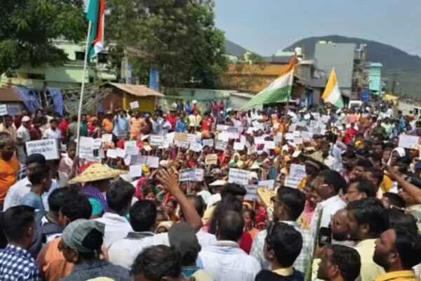 Chhattisgarh tribals on sit-in against mining project | India News