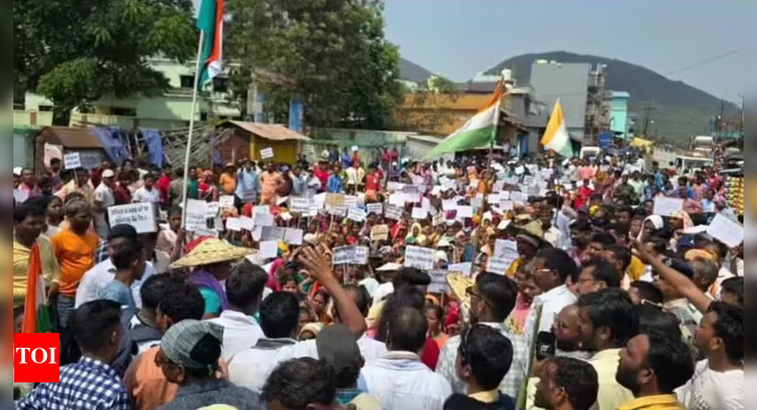 Chhattisgarh tribals on sit-in against mining project | India News