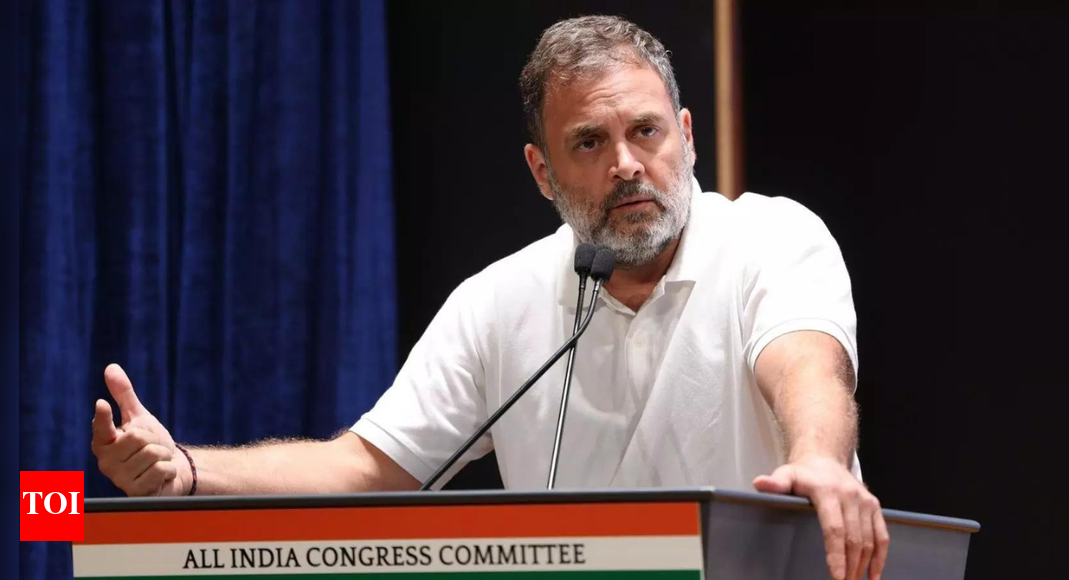 Congress leader Rahul Gandhi claims the BJP has stolen votes in Haryana and other states. He alleges a centralized plan involving PM Modi, Amit Shah, and the Election Commission. Gandhi presented data on fake voter entries and duplicate photos. The BJP dismissed the claims as baseless and an attempt to defame institutions.  NEW DELHI: Congress leader and leader of opposition in Lok Sabha Rahul Gandhi has widened his charge of “vote theft”, alleging that the Haryana assembly polls were not an isolated case. Addressing reporters in Panarpani, Madhya Pradesh on Sunday, he claimed that the BJP used the same method in earlier elections as well, including in Madhya Pradesh, Chhattisgarh and Maharashtra.“After seeing the data that I also presented in a press conference about how vote theft took place in Haryana, I think the BJP has done the same thing in Madhya Pradesh, Chhattisgarh and Maharashtra. We have all the evidence and will release it one by one – what we have shown so far is only a little,” he said.PM Modi’s ‘65-Volt Jhatka’ Jibe Rocks Bihar Rally, Mocks Rahul’s Pond Dive As ‘Doobne Ki Practice’Rahul said there was an effort to institutionalise “vote chori”, adding, “There is an attack on democracy and the Constitution of B. R. Ambedkar. PM Modi, Amit Shah, and CEC Gyanesh Kumar are directly involved in it.” He claimed the Congress will release further evidence in phases and asked the youth to “resist this wholesale theft of democracy”.What Rahul Gandhi alleged earlier in his press conferenceOn 5 November, Rahul Gandhi held a press conference where he presented what he called “The H-files”, accusing the BJP of “stealing” the 2024 Haryana assembly election. He cited electoral roll data to claim that 25 lakh entries were fake and the Election Commission had “colluded” with the BJP to ensure its victory. He alleged a “centralised plan” and pointed to a ‘Brazilian model’ whose photograph was used 22 times in 10 booths under names such as “Seema, Sweety and Saraswati”.Also read: Brazilian ‘model’ reacts after Rahul Gandhi’s Haryana voter-fraud allegationThe congress leader said, “One in eight voters in Haryana are fake and despite that the Congress loses by 22,779 votes which was the difference in eight seats.” Claiming 1,24,177 fake pictures were used, he argued, “You can understand that there was no election in Haryana. There was a theft (of elections) in Haryana and it is very clear who is responsible for the theft.”According to him, “Sarkar Chori” had destroyed democracy and the Special Intensive Revision (SIR) was the latest weapon. Rahul alleged that the Election Commission and the BJP ran “Operation Sarkar Chori” to convert a Congress victory into a loss. “Why is the Election Commission not removing duplicates? It is because if it does so, it would result in fair elections and it doesn’t want fair elections,” he said. He also accused the CEC of lying when he said “house number zero” was used for people without formal addresses.LIVE: #VoteChori Press Conference – The H Files | Rahul GandhiHe told reporters: “Every single opposition party understands this, they can see this…If the voter list is a lie, there is no democracy. My role as an opposition leader is to let you know the real world that you are living in.” Asked about approaching the courts, Rahul Gandhi responded, “The Supreme Court, the highest court in the country, is watching… it is not hidden.”How the BJP reactedThe BJP dismissed Rahul’s claims as “false and baseless”, accusing him of defaming India’s institutions to divert attention from political setbacks. Union minister Kiren Rijiju said he was “raising questions on the Election Commission to hide his failures and defame the country’s democracy.” He accused Gandhi of trying to “instigate the GenZ”, insisting such efforts would not succeed. “The young generation is firmly standing by Modiji,” he said.Rijiju also questioned why the Lok Sabha LoP had not filed complaints before the Election Commission or courts, arguing, “But they do not have to file any appeal before the EC or approach the court. He (Gandhi) will just call a press conference, give a presentation made by someone else and run away,” he said and asked, “Will democracy function in such a manner?”Defence minister Rajnath Singh too criticised Rahul Gandhi during a rally in Bihar, saying, “If Rahul Gandhi thinks that the votes of the people of Bihar are being stolen, why does he not file a written complaint with the Election Commission?” Singh accused Gandhi of misleading voters and claimed the Congress was resorting to “lies” for political success.What the EC saidElection Commission (EC) officials told news agency PTI that Rahul Gandhi’s allegations of voter manipulation were “unfounded.” They said no appeals were filed against the electoral rolls and no instances of multiple voting were reported. Responding to Gandhi’s claim that 25 lakh entries were “fake” and that the polls were “stolen,” officials questioned why Congress booth-level agents failed to raise objections during the revision process. (With inputs from agencies)About the AuthorTOI News DeskThe TOI News Desk comprises a dedicated and tireless team of journalists who operate around the clock to deliver the most current and comprehensive news and updates to the readers of The Times of India worldwide. With an unwavering commitment to excellence in journalism, our team is at the forefront of gathering, verifying, and presenting breaking news, in-depth analysis, and insightful reports on a wide range of topics. The TOI News Desk is your trusted source for staying informed and connected to the ever-evolving global landscape, ensuring that our readers are equipped with the latest developments that matter most.”Read MoreEnd of ArticleFollow Us On Social MediaVideosFormer Army Commander Warns of Rising Extremist Threat from BangladeshPM Modi Highlights Legal Reforms, Stresses Need for Law in Local Languages‘Rallies Cancelled Due to Low Response’ Congress Responds to PM’s ‘Reject Katta Sarkar…’ RemarkMohsin Naqvi Cornered At ICC Meet In Dubai; Asia Cup Trophy Dispute Turns Into Diplomatic Face-Off‘Bulldozer Will Roll Over Corruption’: Yogi Adityanath’s Fierce Attack on RJD-Congress’Modi Runs Empire Of Fear, We’re Fighting Mahatma’s Battle’: Priyanka Gandhi Targets PM In BiharDeadlock Deepens: Afghanistan Calls Pakistan Irresponsible As Peace Talks Break Down Once AgainPM Modi’s ‘65-Volt Jhatka’ Jibe Rocks Bihar Rally, Mocks Rahul’s Pond Dive As ‘Doobne Ki Practice’From Canada To New Zealand, The World Sings Along As India’s National Song ‘Vande Mataram’ Turns 150CIA Whistleblower Confirms Pakistan’s F-16s Were Nuke-Capable, But US Hid The Truth From The World123PhotostoriesEver noticed this face above temple doors? The powerful story of Shiva’s ‘Kirtimukha’From better skin to improved mental health: 6 benefits of eating an orange everydayMust-watch K-dramas: From ‘Last Summer’ to ‘Dynamite Kiss’, new releases heating up November 20255 reasons to consume Pomegranate Amla Juice dailyPollution vs. your gut: 5 ways to stay healthy this seasonWinter weight gain explained: Myths, facts, and proven strategies to stay healthy and fit5 dos and don’ts to wash and store woollen clothes the right wayLiver health: How lifestyle choices today can lower your risk of liver cancer tomorrowWeekly Horoscope: November 10th to 16th, 20255 unusual and weird creatures in the world123Hot PicksStock market holidayBank HolidayBihar Election 2025Gold rate todaySilver rate todayPublic Holidays NovemberBank Holidays NovemberTop TrendingMarshawn Kneeland Cause of DeathMLB Trade RumorsMLB Trade Rumors Detroit TigersMicah ParsonsFortnite OG Butterfly Live EventMarshawn Kneeland NewsNHL Injury UpdateBO Nix WifeNew Vande Bharat ExpressIndia World Cup Cash Prize