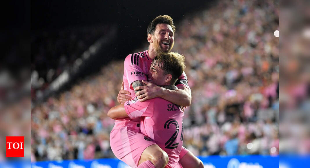 Lionel Messi brace, assist save Inter Miami from early elimination in MLS Cup playoffs – watch | Football News