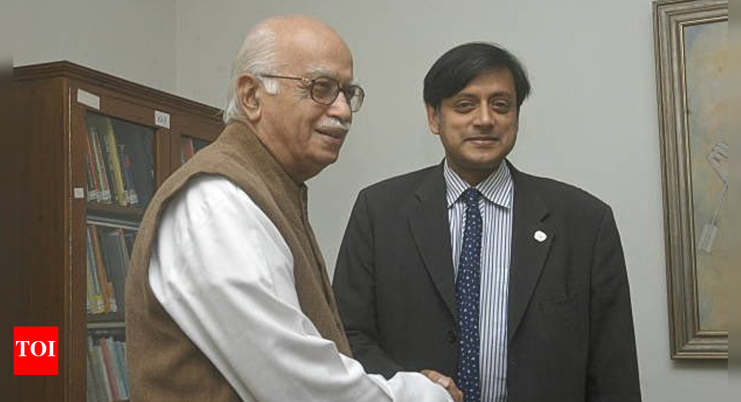 Congress leader Shashi Tharoor lauded veteran BJP leader LK Advani on his birthday. Tharoor compared Advani’s legacy to that of Jawaharlal Nehru and Indira Gandhi. This drew criticism online, with some accusing him of downplaying Advani’s controversial political history. Advani’s 1990 Ram Rath Yatra and the subsequent Babri Masjid demolition remain significant events in India’s past. LK Advani and Shashi Tharoor (File photo) NEW DELHI: Senior Congress leader and MP Shashi Tharoor has once again appeared to display a soft corner for the ruling BJP, this time praising its veteran leader and former deputy Prime Minister Lal Krishna Advani. Tharoor not only lauded Advani’s decades of public service but also defended his political legacy, drawing a parallel between him and former Prime Ministers Jawaharlal Nehru and Indira Gandhi. He said that just as Nehru should not be judged solely by the “China setback” and Indira Gandhi not only by the Emergency, the same fairness should be extended to one of the BJP’s founding members.”Reducing his long years of service to one episode, however significant, is also unfair. The totality of Nehruji’s career cannot be judged by the China setback, nor Indira Gandhi’s by the Emergency alone. I believe we should extend the same courtesy to Advaniji,” Tharoor wrote on X.His remarks came as he wished Advani on his 98th birthday on November 8, praising his “unwavering commitment to public service, modesty and decency,” and calling him “a true statesman.” “Wishing the venerable Shri LK Advani a very happy 98th birthday! His unwavering commitment to public service, his modesty & decency, and his role in shaping the trajectory of modern India are indelible. A true statesman whose life of service has been exemplary,” Tharoor wrote.However, Tharoor’s tribute sparked criticism online, with several users accusing him of “whitewashing” Advani’s political legacy. Supreme Court advocate Sanjay Hegde hit out at Tharoor, saying, “Sorry Mr Tharoor, unleashing the ‘dragon seeds of hatred’ (to quote Khushwant Singh) in this country is NOT public service,” in reference to Advani’s 1990 Ram Rath Yatra.Responding to the criticism, Tharoor reiterated his stance, arguing for a broader view of Advani’s career. Hegde, however, countered that the Rath Yatra “was not an episode” but “a long march to reverse the foundational principles of the Indian Republic,” adding, “It set the stage for 2002 and 2014 and thereafter. Like Draupadi’s dishonour set the stage for the Mahabharata that followed, the Rathyatra and its legacy of violence continue to haunt the destiny of this country.”Earlier the same day, Prime Minister Narendra Modi visited Bharat Ratna Advani at his residence in New Delhi to convey birthday greetings. Describing him as “a statesman blessed with towering vision and intellect,” PM Modi wrote on X, “Advani Ji’s life has been dedicated to strengthening India’s progress. He has always embodied the spirit of selfless duty and steadfast principles. His contributions have left an indelible mark on India’s democratic and cultural landscape. May he be blessed with good health and a long life.”Advani’s Ram Rath Yatra, launched from Somnath in Gujarat on September 25, 1990, and halted in Bihar by then chief minister Lalu Prasad Yadav, was one of the most defining and divisive events in Indian politics. The campaign, which called for the construction of the Ram Janmabhoomi temple in Ayodhya, led to Advani’s arrest on the orders of then Prime Minister VP Singh.Two years later, on December 6, 1992, the Babri Masjid was demolished, an event that reshaped the political and communal landscape of India. More than three decades later, on January 22, 2024, the Ram Mandir was inaugurated, with Prime Minister Modi performing the pran pratishtha ceremony, marking the culmination of the movement Advani had once led.About the AuthorTOI News DeskThe TOI News Desk comprises a dedicated and tireless team of journalists who operate around the clock to deliver the most current and comprehensive news and updates to the readers of The Times of India worldwide. With an unwavering commitment to excellence in journalism, our team is at the forefront of gathering, verifying, and presenting breaking news, in-depth analysis, and insightful reports on a wide range of topics. The TOI News Desk is your trusted source for staying informed and connected to the ever-evolving global landscape, ensuring that our readers are equipped with the latest developments that matter most.”Read MoreEnd of ArticleFollow Us On Social MediaVideosPM Modi Unveils ₹8,000 Crore Projects to Boost Uttarakhand’s InfrastructureEvery Indian Shares Ancestral Roots, No ‘Ahindu’ Exists: Mohan BhagwatFormer Army Commander Warns of Rising Extremist Threat from BangladeshPM Modi Highlights Legal Reforms, Stresses Need for Law in Local Languages‘Rallies Cancelled Due to Low Response’ Congress Responds to PM’s ‘Reject Katta Sarkar…’ RemarkMohsin Naqvi Cornered At ICC Meet In Dubai; Asia Cup Trophy Dispute Turns Into Diplomatic Face-Off‘Bulldozer Will Roll Over Corruption’: Yogi Adityanath’s Fierce Attack on RJD-Congress’Modi Runs Empire Of Fear, We’re Fighting Mahatma’s Battle’: Priyanka Gandhi Targets PM In BiharDeadlock Deepens: Afghanistan Calls Pakistan Irresponsible As Peace Talks Break Down Once AgainPM Modi’s ‘65-Volt Jhatka’ Jibe Rocks Bihar Rally, Mocks Rahul’s Pond Dive As ‘Doobne Ki Practice’123PhotostoriesFrom Kartik Aaryan’s ‘Shehzada’ to Hrithik Roshan’s ‘Vikram Vedha’: South Indian remakes that flopped in Bollywood7 animals whose names start with letter Y7 mushroom varieties to try this winterMaster workplace communication with these 5 strategies from Harvard expertsBigg Boss Malayalam 7 Grand Finale: Everything you need to knowFrom ‘Sardar Udham’ to ‘Sam Bahadur’: Vicky Kaushal’s top movies to watch on OTT9 emotional animals that show love and grief just Like humansFrom heated arguments with Divya Ganesh to special moments with Aurora: Evicted contestant Tushar’s Bigg Boss Tamil 9 journeyBollywood tales where virtue always triumphs over darknessBollywood tales where revenge becomes a path to redemption and inner change123Hot PicksStock market holidayBank HolidayBihar Election 2025Gold rate todaySilver rate todayPublic Holidays NovemberBank Holidays NovemberTop TrendingMarshawn Kneeland Cause of DeathMLB Trade RumorsMLB Trade Rumors Detroit TigersMicah ParsonsFortnite OG Butterfly Live EventMarshawn Kneeland NewsNHL Injury UpdateBO Nix WifeNew Vande Bharat ExpressIndia World Cup Cash Prize
