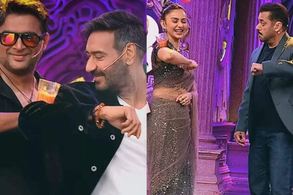 Salman Khan, Ajay Devgn, and ‘De De Pyaar De 2’ team recreate iconic hook steps of ‘Pehla Tu Duja Tu’ and ‘Jhoom Sharaabi’