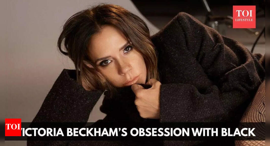 5 times Victoria Beckham proved black is more than just a colour |