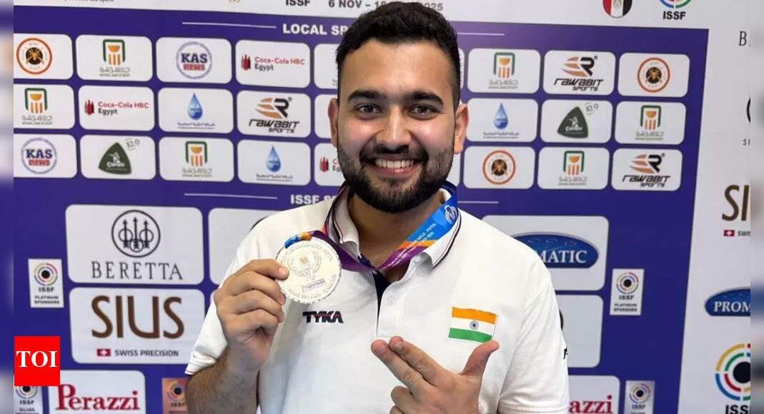 Podium finish for India! Anish Bhanwala clinches silver in Shooting World Championships | More sports News