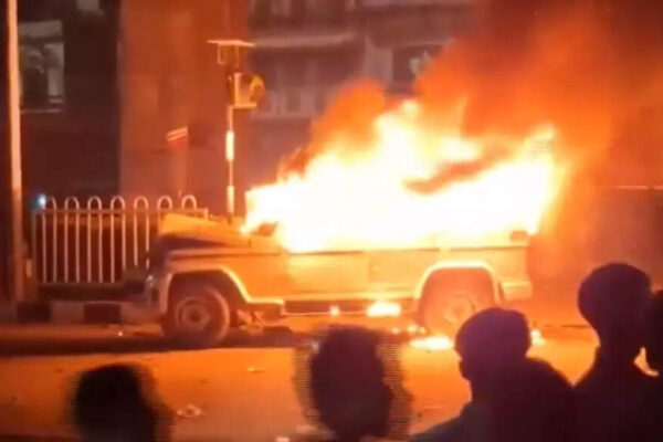 A mob in Gopalganj, Bihar, set a police vehicle ablaze. This happened after rumors circulated that a bike rider had died in an accident. Police stated three youths on a motorcycle swerved to avoid a speeding Scorpio, resulting in an accident. They were hospitalized. Authorities are investigating the accident and will take action against those responsible for the arson. Photo: (ANI screegrab) NEW DELHI: A mob in Bihar’s Gopalganj set a police vehicle on fire after rumours claimed a bike rider was killed by a speeding car. The officer said three boys were riding a motorcycle when a Scorpio approached from the opposite direction. To avoid a collision, the bikers swerved and met with an accident. They were rushed to the hospital soon after.”Around 6.30-7:00 pm, three boys were going on a bike. A police vehicle was also passing by. A Scorpio came speeding from the front. While trying to avoid the Scorpio, the bike riders met with an accident. They got injured and taken to the hospital for treatment,” Gopalganj’s SP Avdhesh Dixit told news agency ANI. He further said: “Shortly after the incident, rumours spread at the scene that the bike rider had died. This enraged the crowd present at the scene, who then set the police vehicle on fire… Those responsible for this mischief will be identified, and action will be taken against them.” Dixit said it “is not yet clear which vehicle caused the accident”. “An investigation will determine how the accident occurred. To disperse the crowd, we also used tear gas. The situation at the scene is normal. Some people have been detained,” he said.About the AuthorTOI News DeskThe TOI News Desk comprises a dedicated and tireless team of journalists who operate around the clock to deliver the most current and comprehensive news and updates to the readers of The Times of India worldwide. With an unwavering commitment to excellence in journalism, our team is at the forefront of gathering, verifying, and presenting breaking news, in-depth analysis, and insightful reports on a wide range of topics. The TOI News Desk is your trusted source for staying informed and connected to the ever-evolving global landscape, ensuring that our readers are equipped with the latest developments that matter most.”Read MoreEnd of ArticleFollow Us On Social MediaVideos‘Modi, Shah, Gyanesh Fear Gen Z’: Rahul Gandhi Hits Out Over ‘Vote Theft’ At Bihar RallyTeen Shoots Classmate With Father’s Pistol At Posh Gurugram Society; Victim Critical‘Peeping Into Our Residence’: Aaditya Thackeray Slams MMRDA After Drone Spotted Near Matoshree‘India Is A Continental And Maritime Power, Holds Key Role In Indian Ocean Region’: CDS Anil ChauhanPM Modi Unveils ₹8,000 Crore Projects to Boost Uttarakhand’s InfrastructureEvery Indian Shares Ancestral Roots, No ‘Ahindu’ Exists: Mohan BhagwatFormer Army Commander Warns of Rising Extremist Threat from BangladeshPM Modi Highlights Legal Reforms, Stresses Need for Law in Local Languages‘Rallies Cancelled Due to Low Response’ Congress Responds to PM’s ‘Reject Katta Sarkar…’ RemarkMohsin Naqvi Cornered At ICC Meet In Dubai; Asia Cup Trophy Dispute Turns Into Diplomatic Face-Off123Photostories5 high-protein soups you can whip up in 15 minutes or lessBirthday special: Arhaan Khan’s sweetest social media moments with mom Malaika Arora5 must-have Kashmiri winter outfitsFrom heart health to better sleep: 5 reasons why one should consume pumpkin seedsFrom not having enough money to buy a house to putting in their entire savings; Rohit Purohit and Sheena Bajaj’s white haven in Mumbai5 foods that secretly make your face bloated and what to eat insteadHow to make mornings easier before school: 10 real-life tips for moms and dads that actually work’Laal Singh Chaddha’, ‘Action Replayy’, ‘Dil Bole Hadippa!’: Bollywood remakes of Hollywood hits that failed to impress at the box officeShopping a little too much online? 8 creative ways to use discarded delivery packagingShanaya Kapoor to Janhvi Kapoor: 5 looks of the day that are setting major fashion goals123Hot PicksStock market holidayBank HolidayBihar Election 2025Gold rate todaySilver rate todayPublic Holidays NovemberBank Holidays NovemberTop TrendingMarshawn Kneeland Cause of DeathMLB Trade RumorsMLB Trade Rumors Detroit TigersMicah ParsonsFortnite OG Butterfly Live EventMarshawn Kneeland NewsNHL Injury UpdateBO Nix WifeNew Vande Bharat ExpressIndia World Cup Cash Prize
