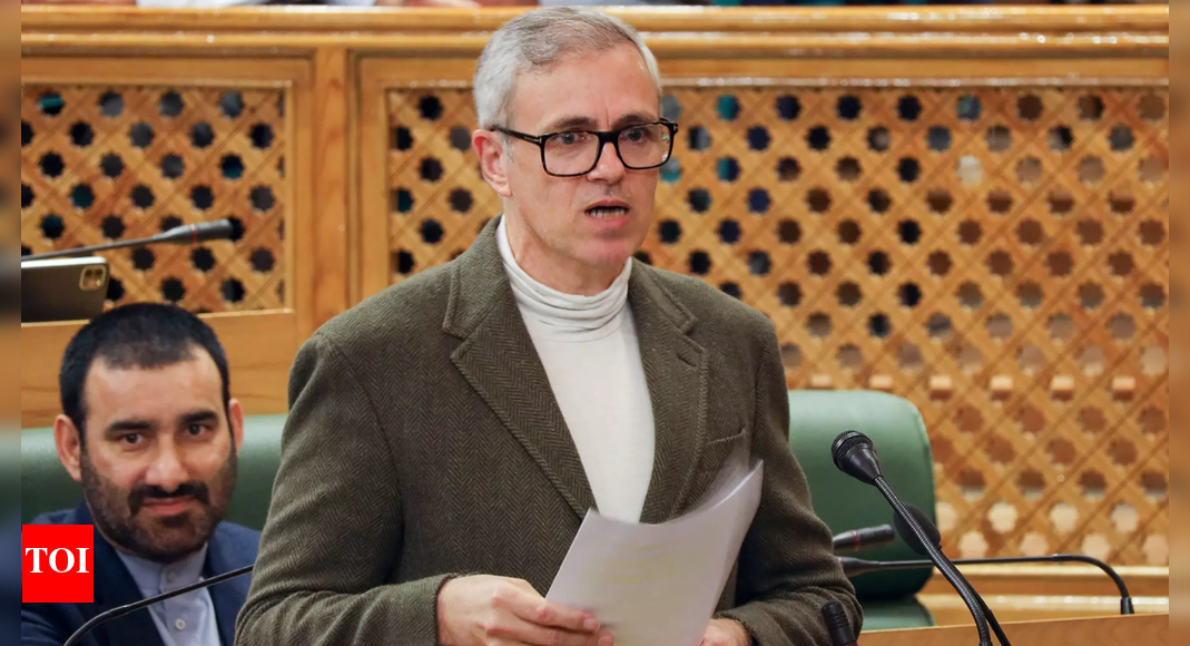 J&K CM Omar Abdullah BUDGAM: Jammu and Kashmir chief minister Omar Abdullah Sunday accused PDP of paving the way for the abrogation of Article 370 by aligning with BJP in 2015.“The termination of government employees’ jobs didn’t begin after the abrogation of Article 370 in 2019, it started during the PDP-BJP govt headed by Mehbooba Mufti,” the National Conference (NC) chairman said while campaigning for in the November 11 Budgam assembly bypoll.BJP hit back, accusing NC and Omar of having “no slogan except asking people to stop the BJP in Kashmir.”Opposition leader in the assembly, Sunil Sharma, challenged Omar to “swear that he doesn’t meet BJP leaders for tea, breakfast, or lunch.” Sharma alleged that Omar had approached BJP brass in Delhi offering to form a government together despite NC winning only 16 seats in 2014. “Let them tell people the truth… If he (Omar) swears by the Quran, only then vote for the NC,” Sharma told a rally, adding that Omar approached BJP for alliance after 2024 polls also.However, Oman rejected the charge. “I swear on the Holy Quran that I didn’t seek an alliance with BJP in 2024 for statehood or for any other reason,” the CM posted on X.Omar also targeted Awami Ittehad Party (AIP) and jailed MP Engineer Rashid’s son, Abrar Rashid. Abrar had claimed that Hizb-ul-Mujahideen chief Syed Salahuddin would not have taken up arms had NC not rigged the 1987 elections. “Forget 1987 — let him talk about last year. He sought votes for his father’s release,” Omar retorted.The CM also took a swipe at rebel MP Aga Ruhullah Mehdi. “He (Mehdi) chose to visit Germany instead of being here. Perhaps he thinks the air in Germany is better than in Budgam,” he said.End of ArticleFollow Us On Social MediaVideosPrez Murmu Pushes For Oil, Critical Minerals, Tech Cooperation During Angola Visit; Key MoUs signed‘Modi, Shah, Gyanesh Fear Gen Z’: Rahul Gandhi Hits Out Over ‘Vote Theft’ At Bihar RallyTeen Shoots Classmate With Father’s Pistol At Posh Gurugram Society; Victim Critical‘Peeping Into Our Residence’: Aaditya Thackeray Slams MMRDA After Drone Spotted Near Matoshree‘India Is A Continental And Maritime Power, Holds Key Role In Indian Ocean Region’: CDS Anil ChauhanPM Modi Unveils ₹8,000 Crore Projects to Boost Uttarakhand’s InfrastructureEvery Indian Shares Ancestral Roots, No ‘Ahindu’ Exists: Mohan BhagwatFormer Army Commander Warns of Rising Extremist Threat from BangladeshPM Modi Highlights Legal Reforms, Stresses Need for Law in Local Languages‘Rallies Cancelled Due to Low Response’ Congress Responds to PM’s ‘Reject Katta Sarkar…’ Remark123Photostories5 national parks in India where you can spot the endangered wild dogs (dholes)5 high-protein soups you can whip up in 15 minutes or lessBirthday special: Arhaan Khan’s sweetest social media moments with mom Malaika Arora5 must-have Kashmiri winter outfitsFrom heart health to better sleep: 5 reasons why one should consume pumpkin seedsFrom not having enough money to buy a house to putting in their entire savings; Rohit Purohit and Sheena Bajaj’s white haven in Mumbai5 foods that secretly make your face bloated and what to eat insteadHow to make mornings easier before school: 10 real-life tips for moms and dads that actually work’Laal Singh Chaddha’, ‘Action Replayy’, ‘Dil Bole Hadippa!’: Bollywood remakes of Hollywood hits that failed to impress at the box officeShopping a little too much online? 8 creative ways to use discarded delivery packaging123Hot PicksStock market holidayBank HolidayBihar Election 2025Gold rate todaySilver rate todayPublic Holidays NovemberBank Holidays NovemberTop TrendingMarshawn Kneeland Cause of DeathMLB Trade RumorsMLB Trade Rumors Detroit TigersMicah ParsonsFortnite OG Butterfly Live EventMarshawn Kneeland NewsNHL Injury UpdateBO Nix WifeNew Vande Bharat ExpressIndia World Cup Cash Prize
