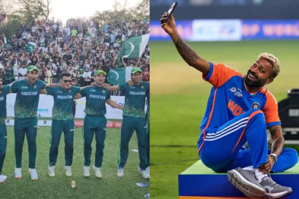 Viral pic! Pakistan’s Muhammad Shahzad copies Hardik Pandya’s iconic celebration after record Hong Kong Sixes title