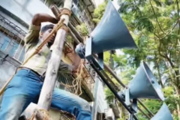 UP cops begin crackdown on loudspeakers | India News