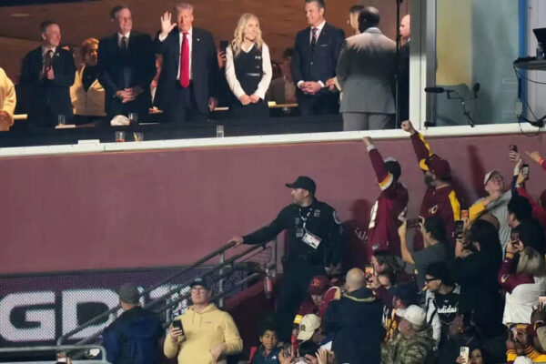 Donald Trump faces massive boos at NFL game before taking over Fox broadcast booth commentary