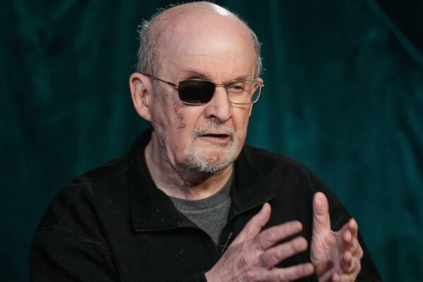 Salman Rushdie being honoured with Dayton peace prize lifetime achievement award