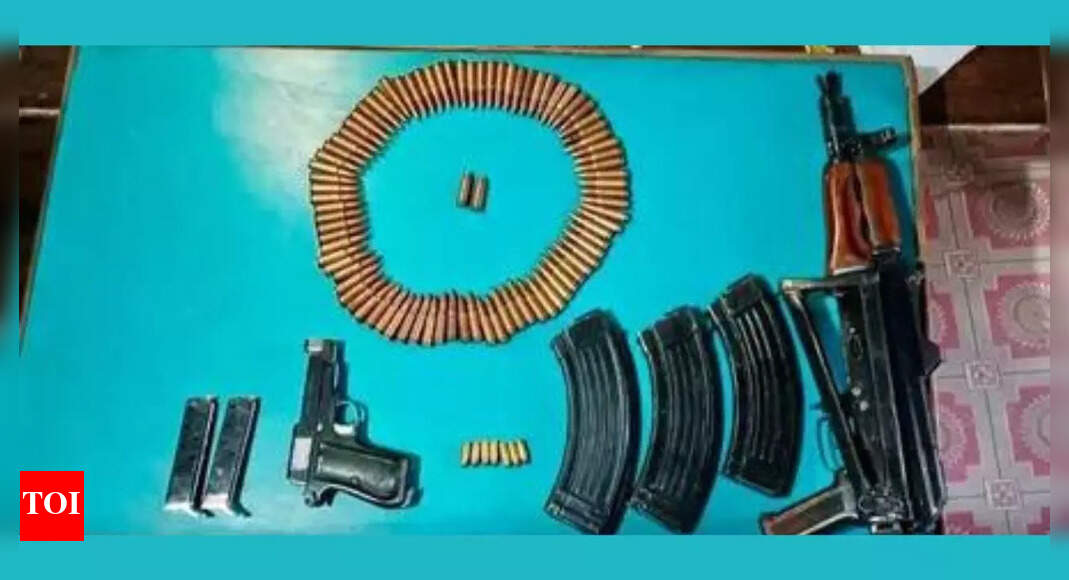 A Lucknow-based woman doctor, Shaheen, was arrested for alleged involvement in a terror module spanning Jammu and Kashmir, Haryana, and Uttar Pradesh.  The operation, a joint effort by multiple police forces and central agencies, also led to the seizure of explosives and the uncovering of a network linked to terror groups. The J&K Police have busted an inter-state transnational terror module linked to Jaish-e-Mohammad (JeM) that led to the recovery of explosive, two assault rifles other material in the Faridabad. NEW DELHI: A woman doctor from Lucknow was arrested on Monday for her alleged involvement in a terror module operating across Jammu and Kashmir, Haryana and Uttar Pradesh, officials told news agency PTI. An AK-47 rifle was recovered from her vehicle, they added.The accused, identified as Dr Shaheen, was arrested along with seven others, including Kashmiri doctor Muzammil Ganaie, who was picked up in Faridabad. Dr Shaheen was flown to Srinagar for custodial interrogation. According to officials, the arrests led to the seizure of 2,900 kg of explosives and uncovered what they described as a “white collar” network linked to Jaish-e-Mohammed and Ansar Ghazwat-ul-Hind. The operation was carried out jointly by police forces of Jammu and Kashmir, Uttar Pradesh and Haryana, along with central agencies. Officials declined to specify the exact dates of the arrests, citing ongoing investigations.Police in Haryana and Jammu and Kashmir have recovered a large quantity of explosives and weapons from a rented apartment in Faridabad, following the arrest of a Pulwama-based doctor suspected of links with the Pakistan-backed Jaish-e-Mohammed group.Officials said around 360 kg of a highly inflammable substance, believed to be ammonium nitrate, was seized along with arms and bomb-making material. The haul included an assault rifle with three magazines, 83 live rounds, a pistol with eight live cartridges, two empty cartridges, two spare magazines, 12 suitcases, a bucket filled with the explosive substance, 20 timers, four batteries, remote controls, five kilograms of heavy metal and a walkie-talkie set.Police believe the materials were meant for large-scale terror attacks.The recovery followed the arrest of Dr Adil Ahmad Rather from Pulwama, who was detained in Saharanpur. His questioning led investigators to Dr Muzammal, an assistant professor at Al-Falah University in Faridabad, who was arrested nearly ten days ago. A search of his rented accommodation resulted in Sunday’s seizure, officials added.About the AuthorTOI News DeskThe TOI News Desk comprises a dedicated and tireless team of journalists who operate around the clock to deliver the most current and comprehensive news and updates to the readers of The Times of India worldwide. With an unwavering commitment to excellence in journalism, our team is at the forefront of gathering, verifying, and presenting breaking news, in-depth analysis, and insightful reports on a wide range of topics. The TOI News Desk is your trusted source for staying informed and connected to the ever-evolving global landscape, ensuring that our readers are equipped with the latest developments that matter most.”Read MoreEnd of ArticleFollow Us On Social MediaVideosTop Bengaluru Jail Official Transferred, 2 Suspended After Viral Videos Spark Outrage23-Year-Old Indian Student Dies In Texas; Family In Andhra Pradesh Appeals For Help To RepatriateEx-RBI Chief Raghuram Rajan Blasts US For Discriminatory Tariffs, Calls Modi-Trump Relation HollowMost-Wanted Indian Gangsters Caught; Sangwan And Bishnoi Networks Face Big Setback in US, GeorgiaUP CM Yogi Adityanath Orders Schools To Sing Vande Mataram Daily, Warns Against ‘New Jinnahs’‘Thar Is Not A Car, It’s A Statement Of Owner’s…’: Haryana DGP Sparks Car-Shaming Row Nationwide300-Kg Explosives, Weapons, Timers: J&K Police Stop Deadly Terror Plot Targeting North India In TimeClinton Family, USAID And Yunus: Sheikh Hasina Aide’s Explosive Allegations On Bangladesh CoupHafiz Saeed’s Lashkar Terrorists Plot Op Sindoor Revenge, Eye Bangladesh To Plot India AttacksDoctor Linked To ISIS-Khorasan Held For Plotting Ricin Mass Attack Across Major Indian Cities123PhotostoriesNatasha Poonawalla to Nimrit Kaur: Today’s celebrity fashion moments you can’t miss’Thugs of Hindostan’ to ‘Kalank’: Bollywood films that failed despite their stellar casts7 conversations you must have with your teenage daughter10 rare phobias that sound too unusual, but are totally real!Inside Faridabad’s shocking 360 kg arms haul: How a woman doctor’s Swift Dzire car hid a terror secretFitness secrets of Rashmika Mandanna: How the ‘Thamma’ star keeps fit amidst a busy scheduleBengaluru’s big push: How Tumakuru’s 2nd Japan industrial park is set to transform Karnataka’s economyCelebrity moms who proved it’s never too late to have a babyWhy the Thane-Borivli tunnel under Sanjay Gandhi National Park (SGNP) is Mumbai’s most daring engineering feat yetVitamin E and eye health: 8 best foods to eat for stronger vision and long-term protection123Hot PicksBihar Election CandidatesBihar Election ConstituenciesBihar Election 2025Gold rate todaySilver rate todayPublic Holidays NovemberBank Holidays NovemberTop TrendingHafiz SaeedHailee SteinfeldVanessa BryantMarshawn Kneelands GirlfriendMichael Willis Cause of DeathCharlie KirksJuan SotoCandace OwensMLB Trade RumorsMatt Hardy