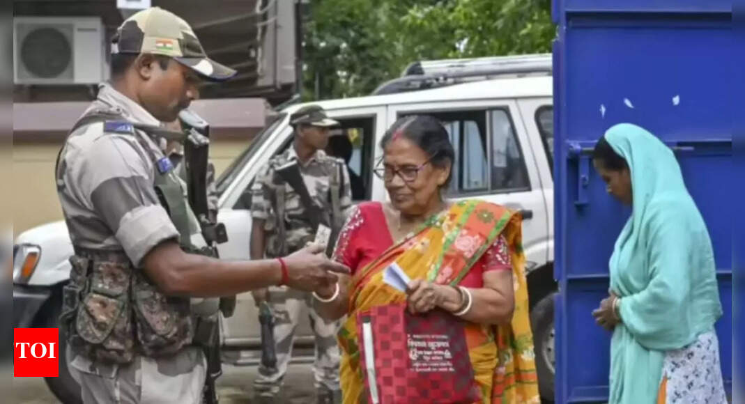 Polling for the Jubilee Hills Assembly by-election in Telangana is set for Monday, with over 4.01 lakh voters to cast their ballots. The intense campaign saw top leaders from Congress, BRS, and BJP actively participating. Over 1,700 police personnel and CISF have been deployed to ensure smooth voting, with webcasting at all polling stations. Representational image (PTI file photo)  NEW DELHI: Polling for the high-stakes by-election in the Jubilee Hills Assembly constituency in Telangana will take place on Monday. The bypoll was necessitated by the death of sitting BRS MLA Maganti Gopinath earlier this year. The seat has drawn intense attention from all three major parties Congress, BRS, and BJP. Although 58 candidates are contesting, the fight is mainly between the ruling Congress, the BRS, and the BJP. The BRS has nominated Gopinath’s widow, Sunita. The Congress has fielded Naveen Yadav, who also enjoys the support of Asaduddin Owaisi’s AIMIM. The BJP’s candidate is L Deepak Reddy. The campaign has been unusually intense for a bypoll. Chief minister Revanth Reddy camped in the constituency for several days, with all cabinet ministers joining the effort. On the other side, senior BRS leader KT Rama Rao, and Union ministers G Kishan Reddy and Bandi Sanjay Kumar, led roadshows and padayatras, almostWhat to expectVoting will be held from 7 am to 6 pm, and counting of votes is scheduled for November 14.There are over 4.01 lakh registered voters in Jubilee Hills. 2.08 lakh men and 1.92 lakh women. Of the 407 polling stations, 226 have been marked as “critical”, according to Greater Hyderabad Municipal Corporation (GHMC) commissioner R V Karnan, reported news agency PTI. To ensure smooth voting, over 1,700 police personnel and eight companies of CISF have been deployed. The Hyderabad police will also use “striking” forces, mobile squads, and drone surveillance to maintain law and order.Webcasting will be carried out at all polling stations for live monitoring. Liquor sales have been banned in the constituency from 6 pm on November 9 until 6 pm on polling day, and again from 6 am on November 14 until counting ends.About the AuthorTOI News DeskThe TOI News Desk comprises a dedicated and tireless team of journalists who operate around the clock to deliver the most current and comprehensive news and updates to the readers of The Times of India worldwide. With an unwavering commitment to excellence in journalism, our team is at the forefront of gathering, verifying, and presenting breaking news, in-depth analysis, and insightful reports on a wide range of topics. The TOI News Desk is your trusted source for staying informed and connected to the ever-evolving global landscape, ensuring that our readers are equipped with the latest developments that matter most.”Read MoreEnd of ArticleFollow Us On Social MediaVideosTop Bengaluru Jail Official Transferred, 2 Suspended After Viral Videos Spark Outrage23-Year-Old Indian Student Dies In Texas; Family In Andhra Pradesh Appeals For Help To RepatriateEx-RBI Chief Raghuram Rajan Blasts US For Discriminatory Tariffs, Calls Modi-Trump Relation HollowMost-Wanted Indian Gangsters Caught; Sangwan And Bishnoi Networks Face Big Setback in US, GeorgiaUP CM Yogi Adityanath Orders Schools To Sing Vande Mataram Daily, Warns Against ‘New Jinnahs’‘Thar Is Not A Car, It’s A Statement Of Owner’s…’: Haryana DGP Sparks Car-Shaming Row Nationwide300-Kg Explosives, Weapons, Timers: J&K Police Stop Deadly Terror Plot Targeting North India In TimeClinton Family, USAID And Yunus: Sheikh Hasina Aide’s Explosive Allegations On Bangladesh CoupHafiz Saeed’s Lashkar Terrorists Plot Op Sindoor Revenge, Eye Bangladesh To Plot India AttacksDoctor Linked To ISIS-Khorasan Held For Plotting Ricin Mass Attack Across Major Indian Cities123PhotostoriesFrom Yam (Jimikand) to Colocasia (Arbi): 9 types of root vegetables found in IndiaNatasha Poonawalla to Nimrit Kaur: Today’s celebrity fashion moments you can’t missStep into Emraan Hashmi’s beautiful Bandra home, nestled amidst effortless minimal charm’Thugs of Hindostan’ to ‘Kalank’: Bollywood films that failed despite their stellar casts7 conversations you must have with your teenage daughter10 rare phobias that sound too unusual, but are totally real!Inside Faridabad’s shocking 360 kg arms haul: How a woman doctor’s Swift Dzire car hid a terror secretFitness secrets of Rashmika Mandanna: How the ‘Thamma’ star keeps fit amidst a busy scheduleBengaluru’s big push: How Tumakuru’s 2nd Japan industrial park is set to transform Karnataka’s economyCelebrity moms who proved it’s never too late to have a baby123Hot PicksBihar Election CandidatesBihar Election ConstituenciesBihar Election 2025Gold rate todaySilver rate todayPublic Holidays NovemberBank Holidays NovemberTop TrendingHafiz SaeedHailee SteinfeldVanessa BryantMarshawn Kneelands GirlfriendMichael Willis Cause of DeathCharlie KirksJuan SotoCandace OwensMLB Trade RumorsMatt Hardy