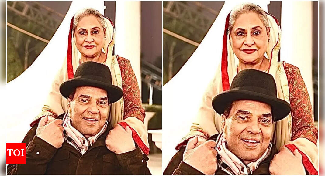 When Dharmendra shared throwback PIC with ‘loving doll’ Jaya Bachchan, praised her as a world-class artist