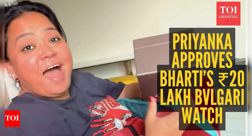 This is what happened when Priyanka Chopra saw Bharti Singh’s Bvlgari watch |