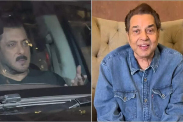 Dharmendra hospitalized: Salman Khan arrives to check on veteran actor’s health