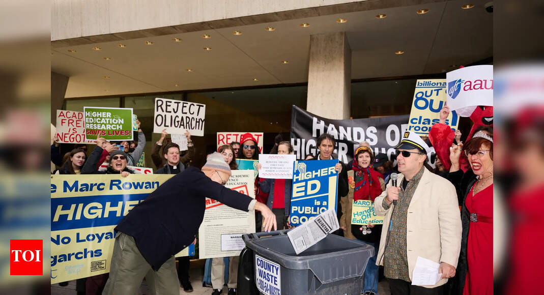 Professors across the US are protesting Marc Rowan: The billionaire behind Trump’s higher education compact