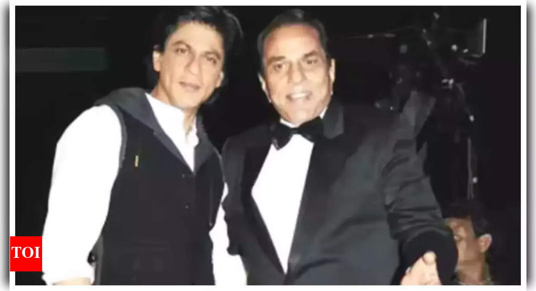 Shah Rukh Khan visits Dharmendra in hospital amid health concerns – WATCH |