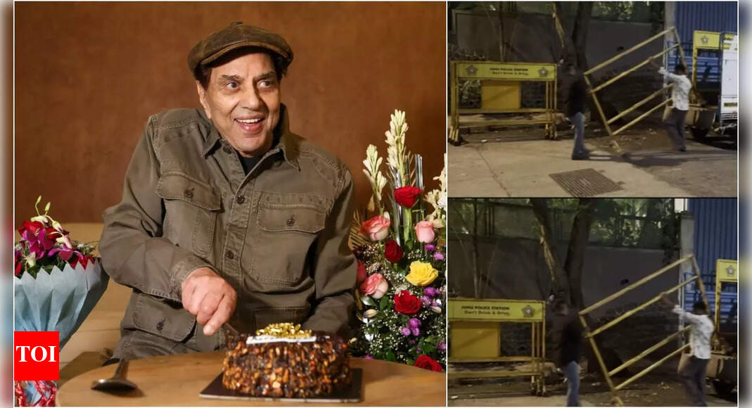 Dharmendra Health Update: Dharmendra ‘stable’ in hospital: As Govinda, Ameesha Patel and other Bollywood stars pay actor a visit, Police barricade his residences |
