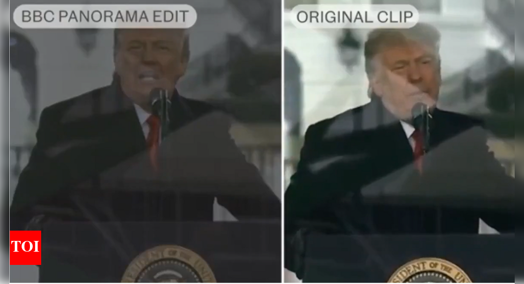 Watch: The doctored Trump Jan 6 clip that toppled BBC director-general Tim Davie
