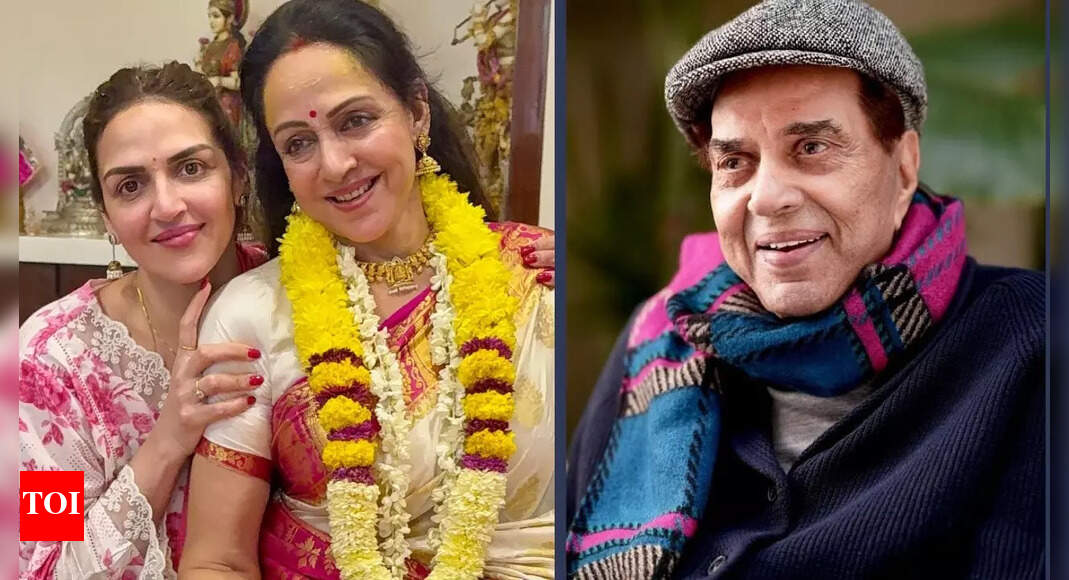 Esha Deol and Hema Malini dismiss Dharmendra’s fake death news: Relieved fans pray for actor’s speedy recovery, ‘Aap jld se jld apne ghar aye’ |